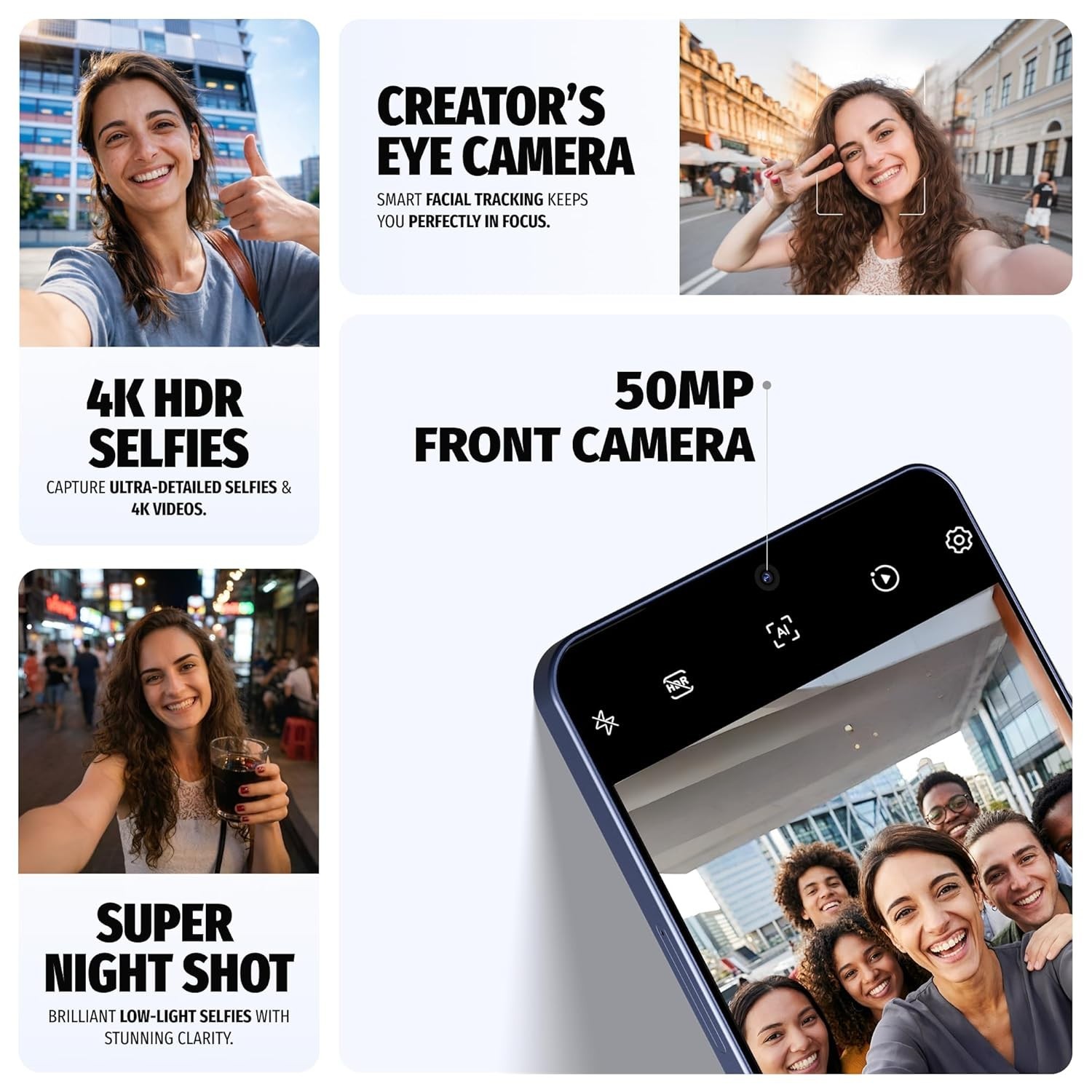 Wobble One 5G 8GB 256GB 50MP Epic Front Camera Dual 4K HDR Unlocked Global Black