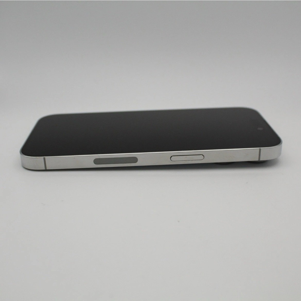 Apple iPhone 14 Pro A2650 Silver Bar Smartphone iOS 48MP Camera Battery 75%