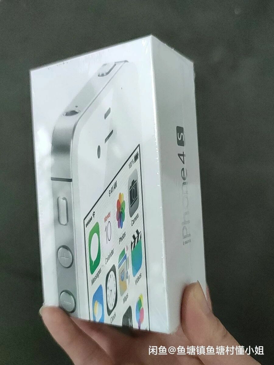 Apple iPhone 4s – 16GB – Black/white (Unlocked) A1387 (CDMA + GSM) IOS6 Sealed