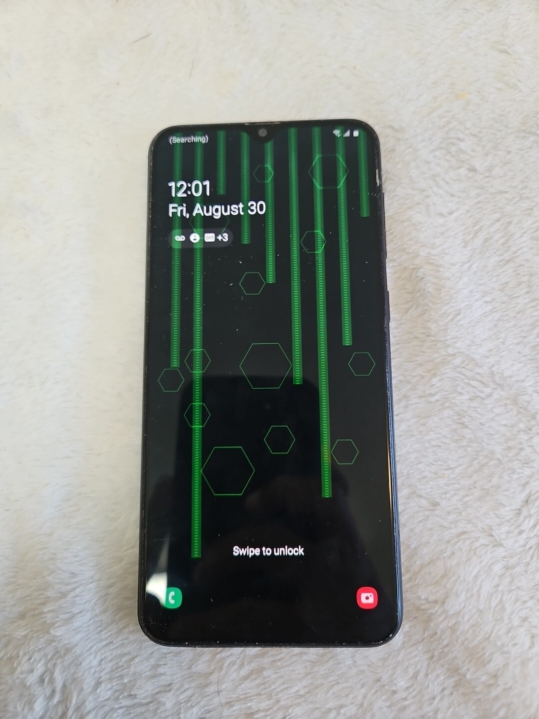 Samsung Galaxy A20s, Cannot Factory reset| 32GB For Parts Only AS IS Metro