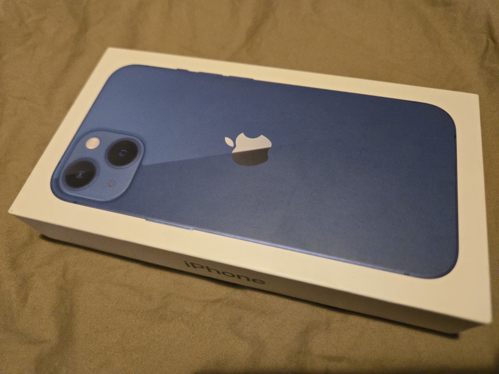 Iphone 13 256Gb Unlocked Blue B Grade 77 Percent Battery Open Box