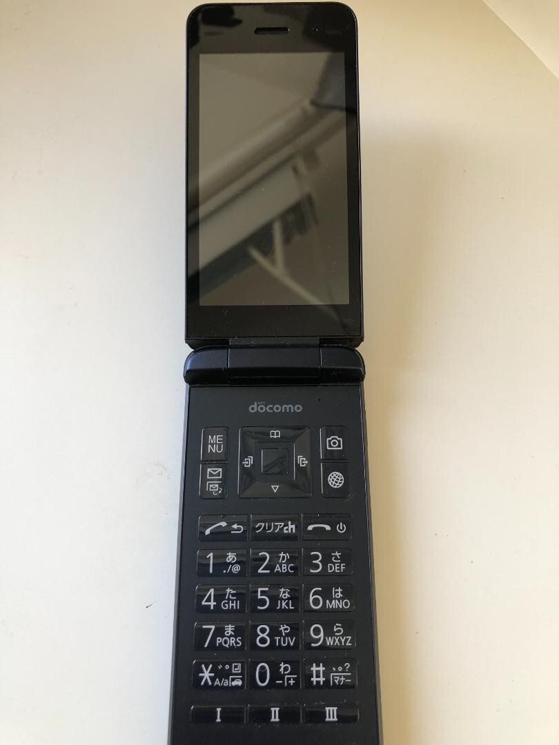 KYOCERA KY-42C DIGNO KEITAI Black 8GB ANDROID FLIP PHONE docomo UNLOCKED USED