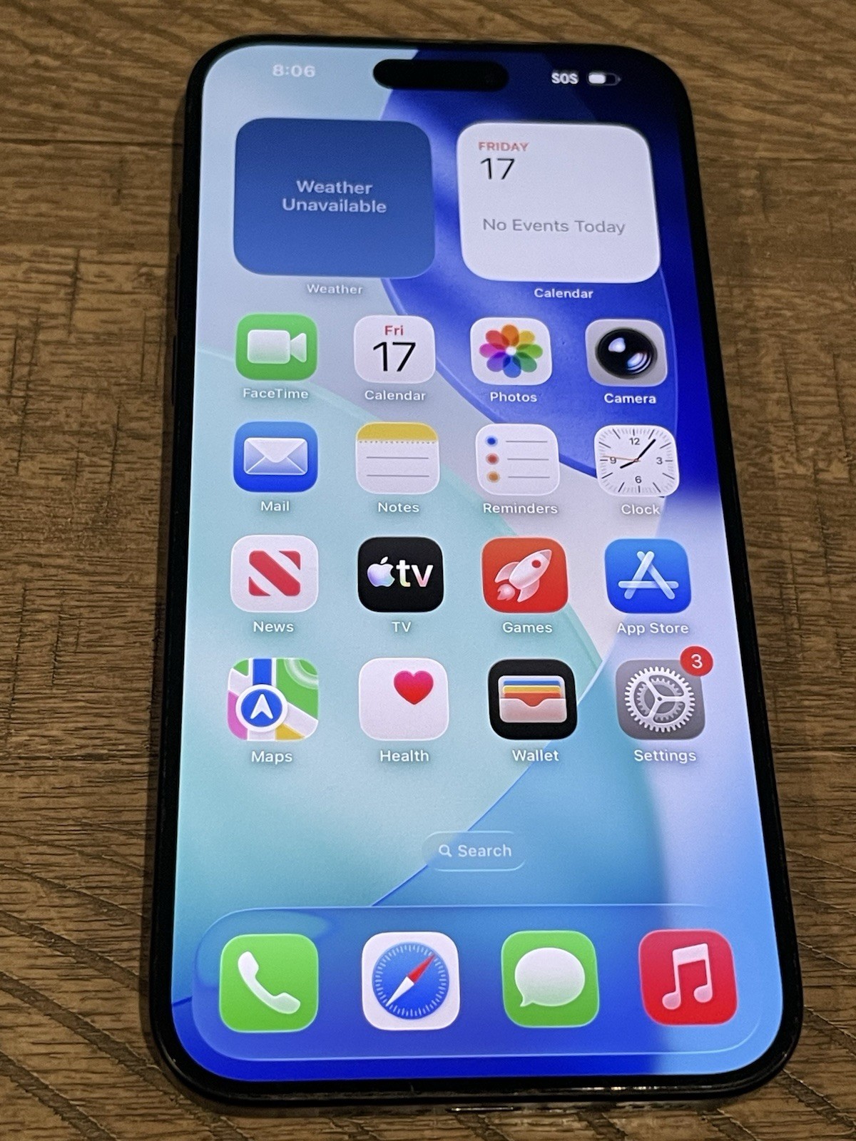Factory Unlocked Apple iPhone 15 Pro Max 512GB Blue Titanium MU693LL/A