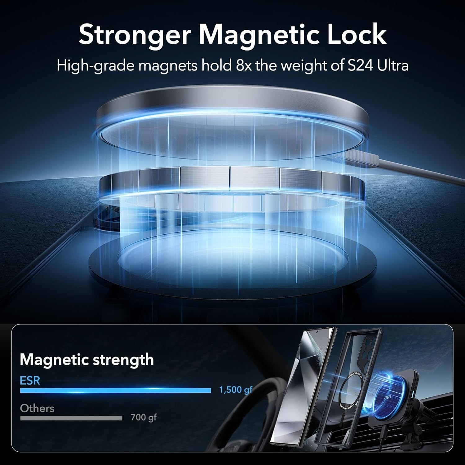 Samsung Galaxy S24 Ultra Case Shockproof Cover Full Body Protection Rugged-Black