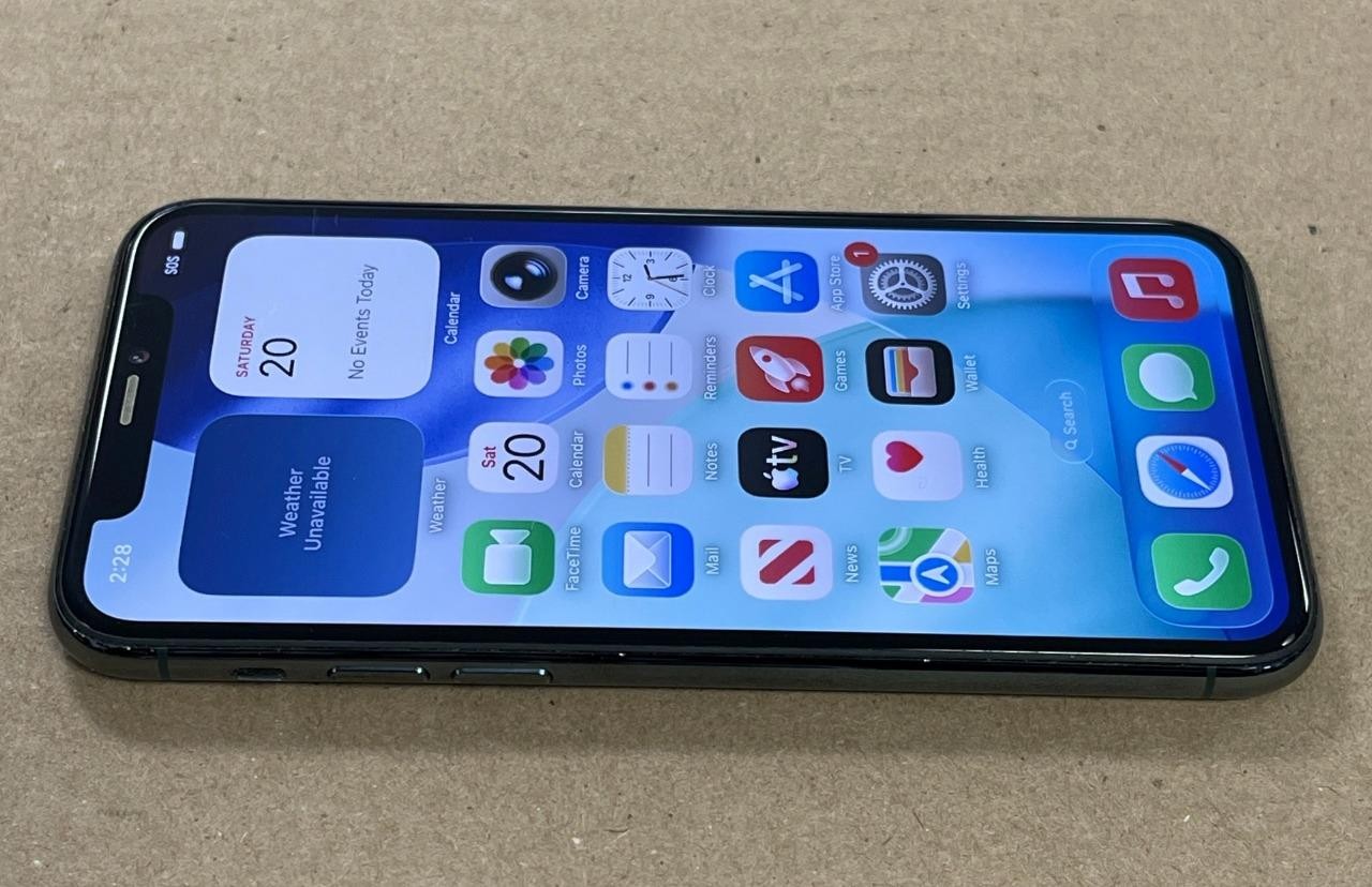 APPLE IPHONE 11 PRO 256GB MIDNIGHT GREEN (AT&T) USED.