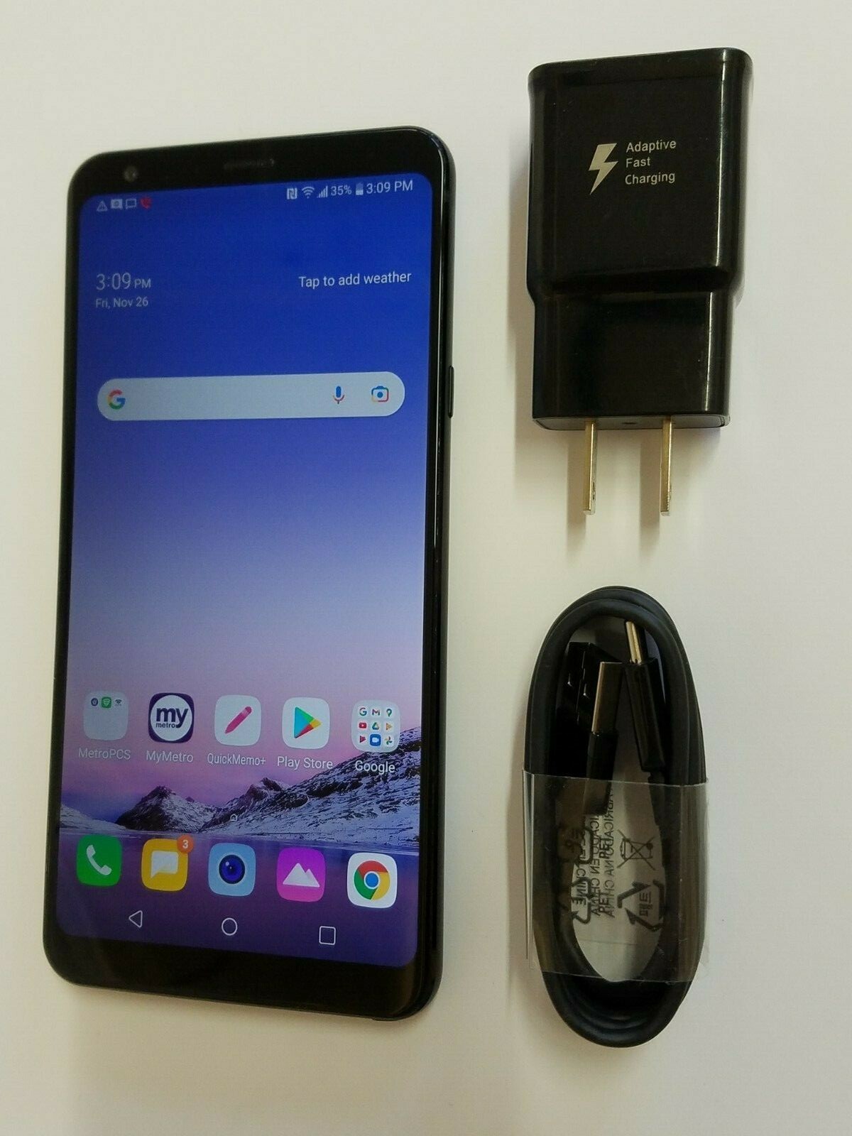 Lyca H20 Global Unlocked LG Stylo 4 LM-Q710MS Android Smartphone Cell Phone