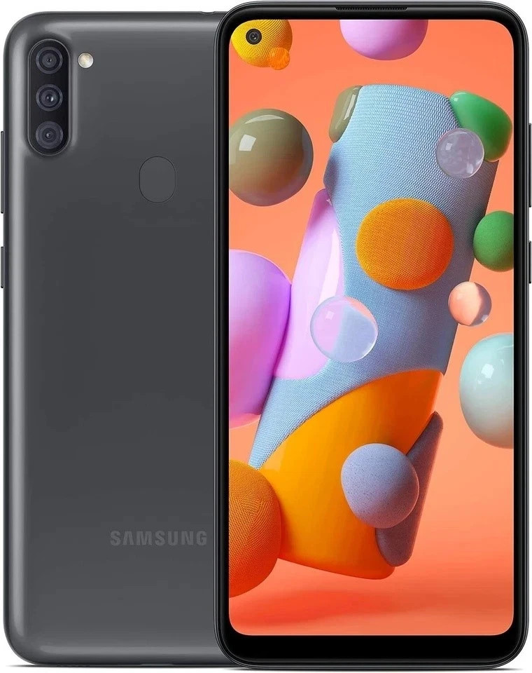 Samsung Galaxy A11 SM-A115U T-Mobile 32GB Black Smartphone