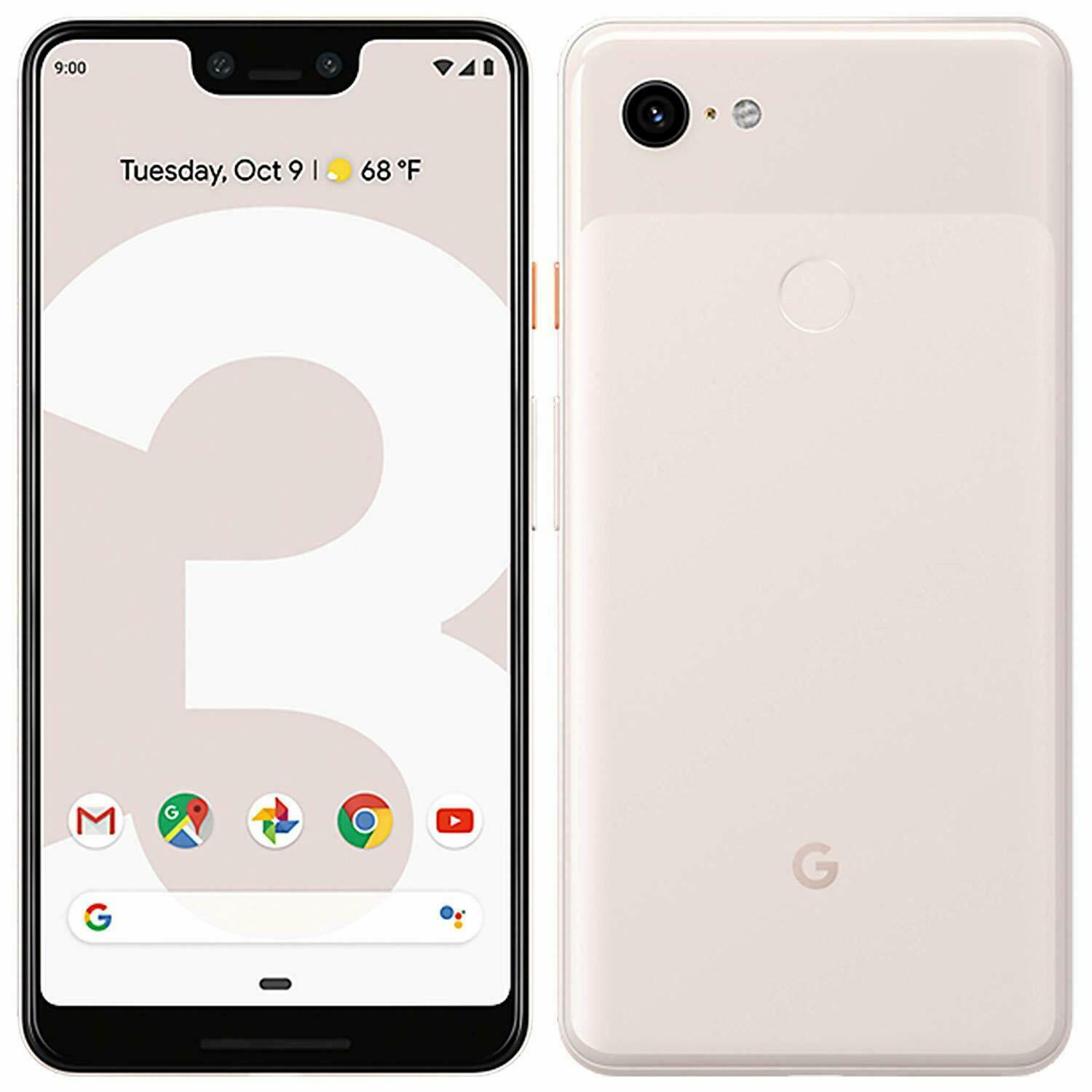 Google pixel 3 xl 4G 6.3″ OLED Screen 64GB/128GB Snapdragon845 3430mAh Newphone