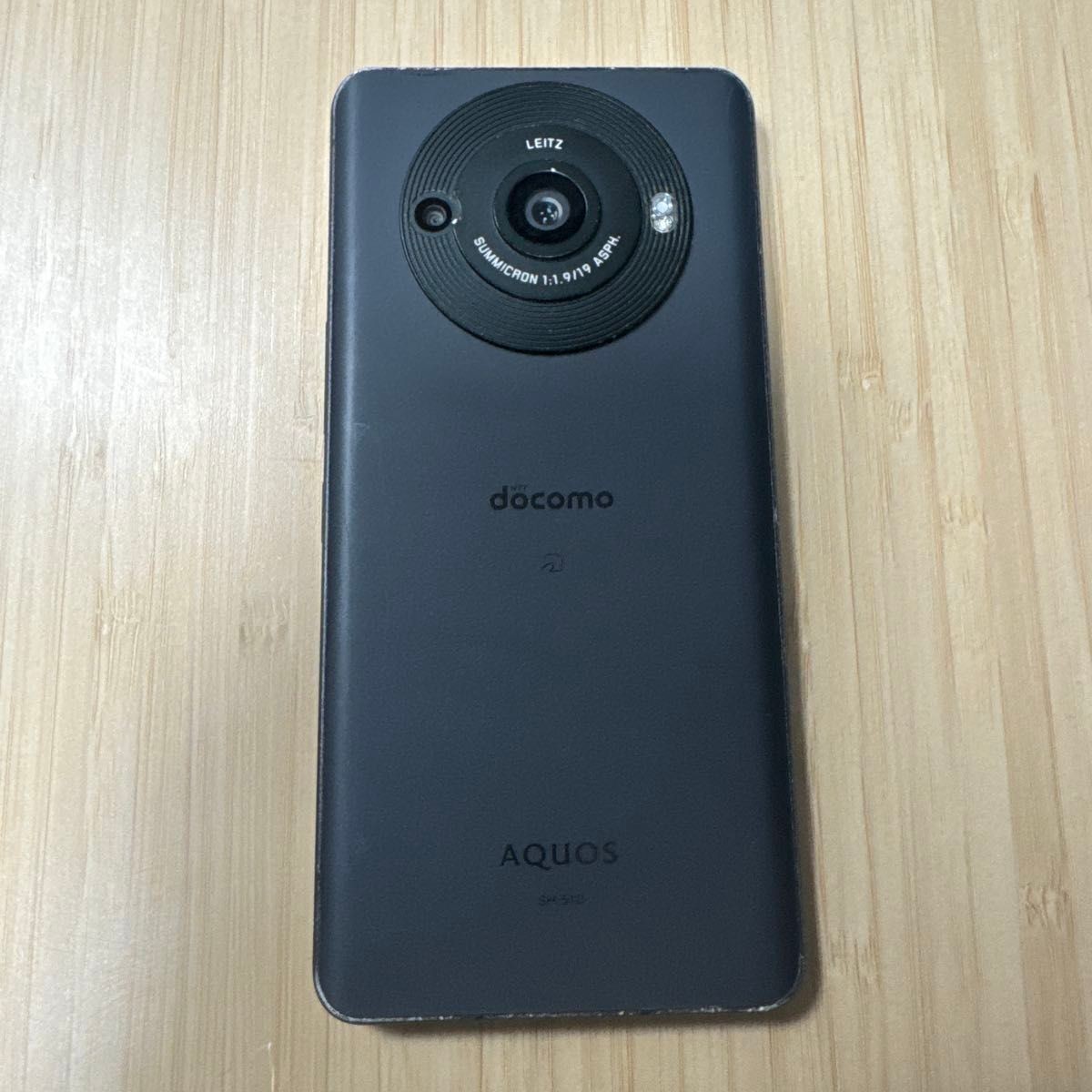 SHARP AQUOS R8 pro 256G SH-51D Black 5G Android Phone Leica Lens