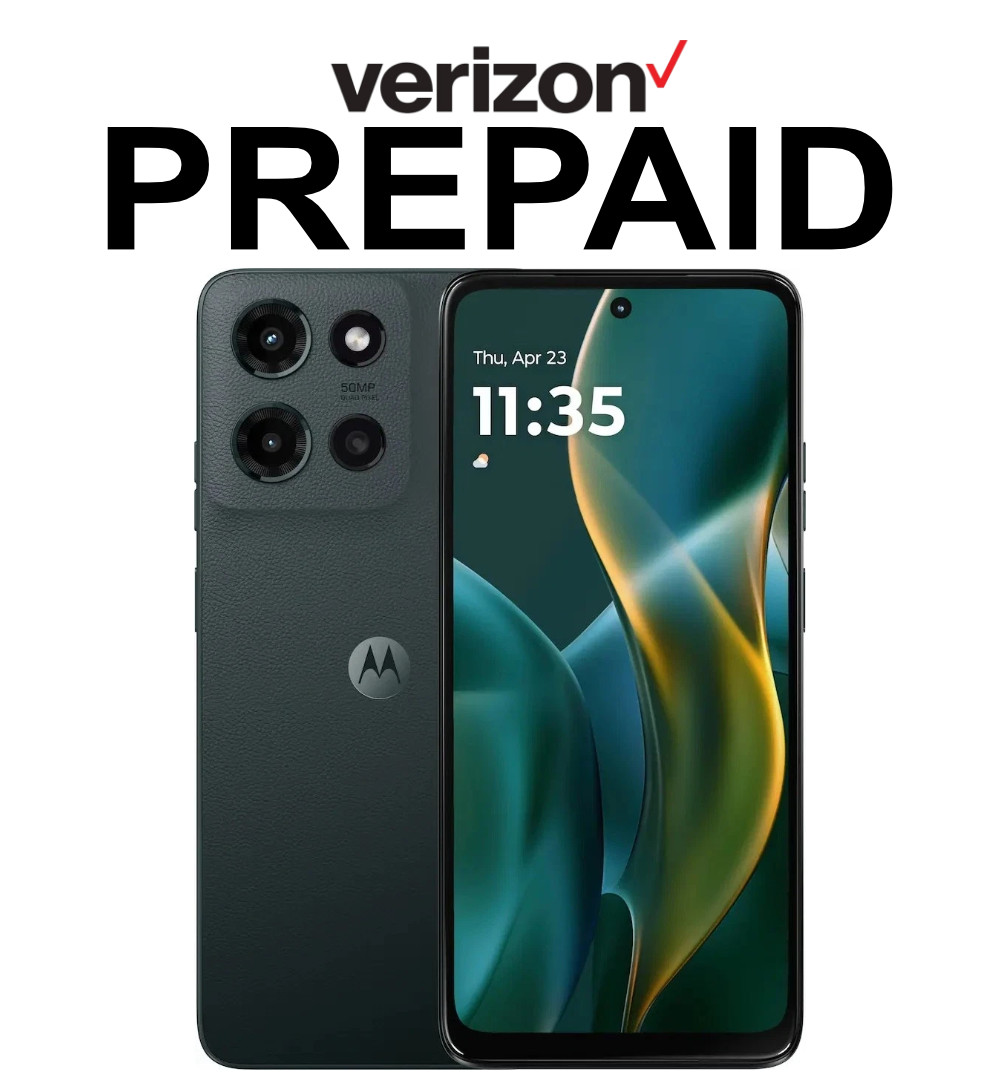Motorola Moto G 2025 128GB Forest Gray PREPAID Verizon Locked Very Good