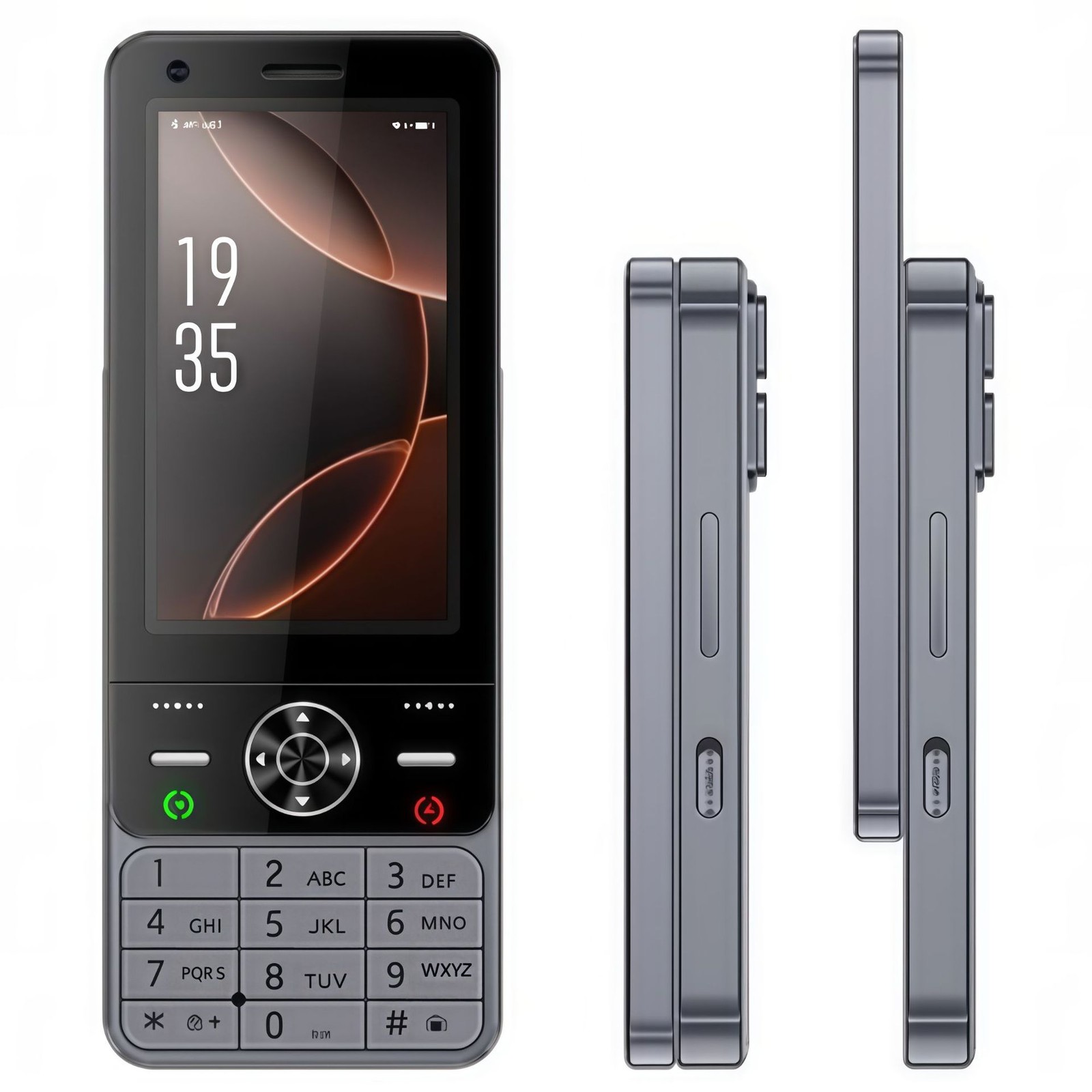 Unlocked 4G LTE 3.0″ Touch Screen Android Slider Smartphone Dual SIM 2GB+16GB