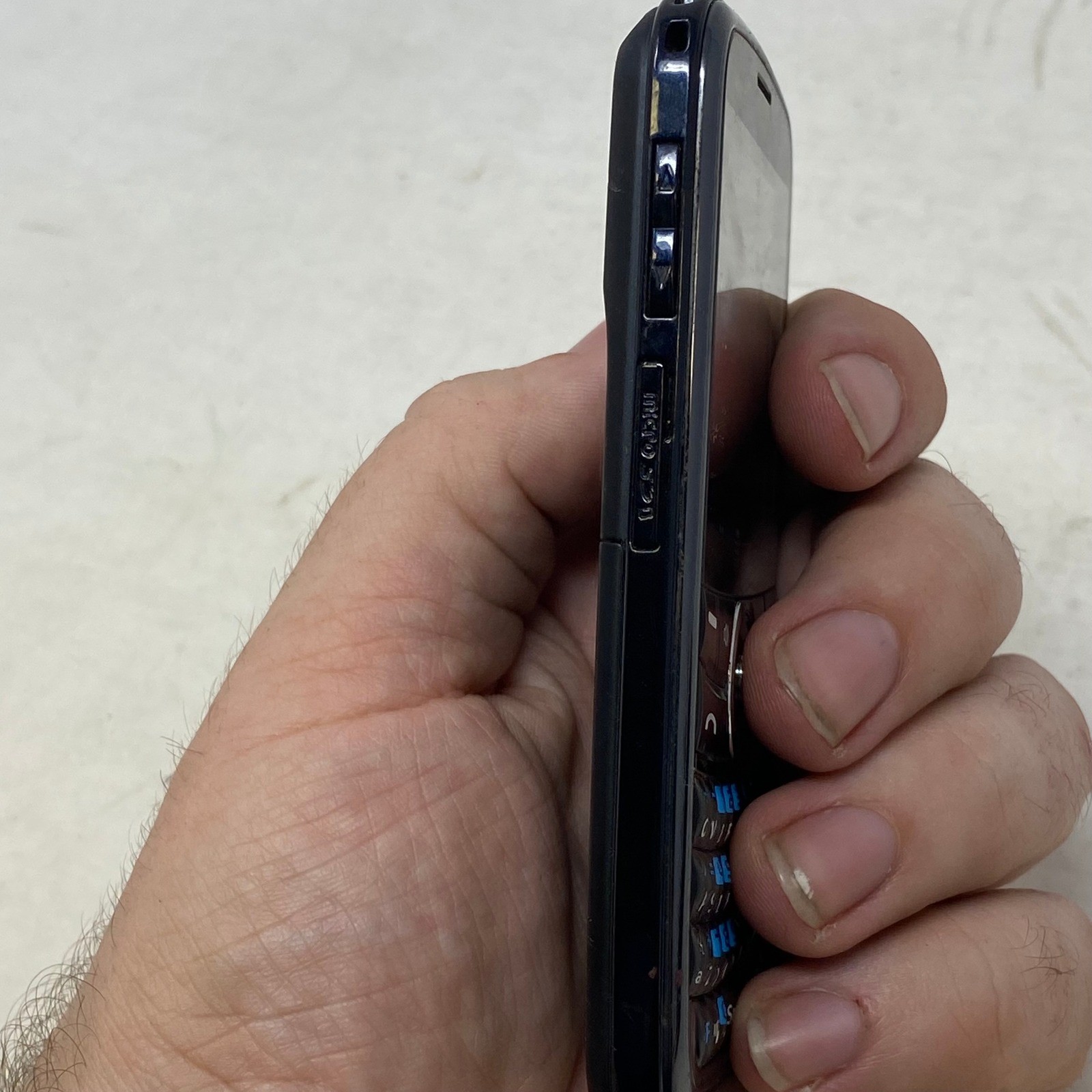 Pantech P7040 Link AT&T Dark Blue QWERTY Keyboard 3G Cellular Phone Untested