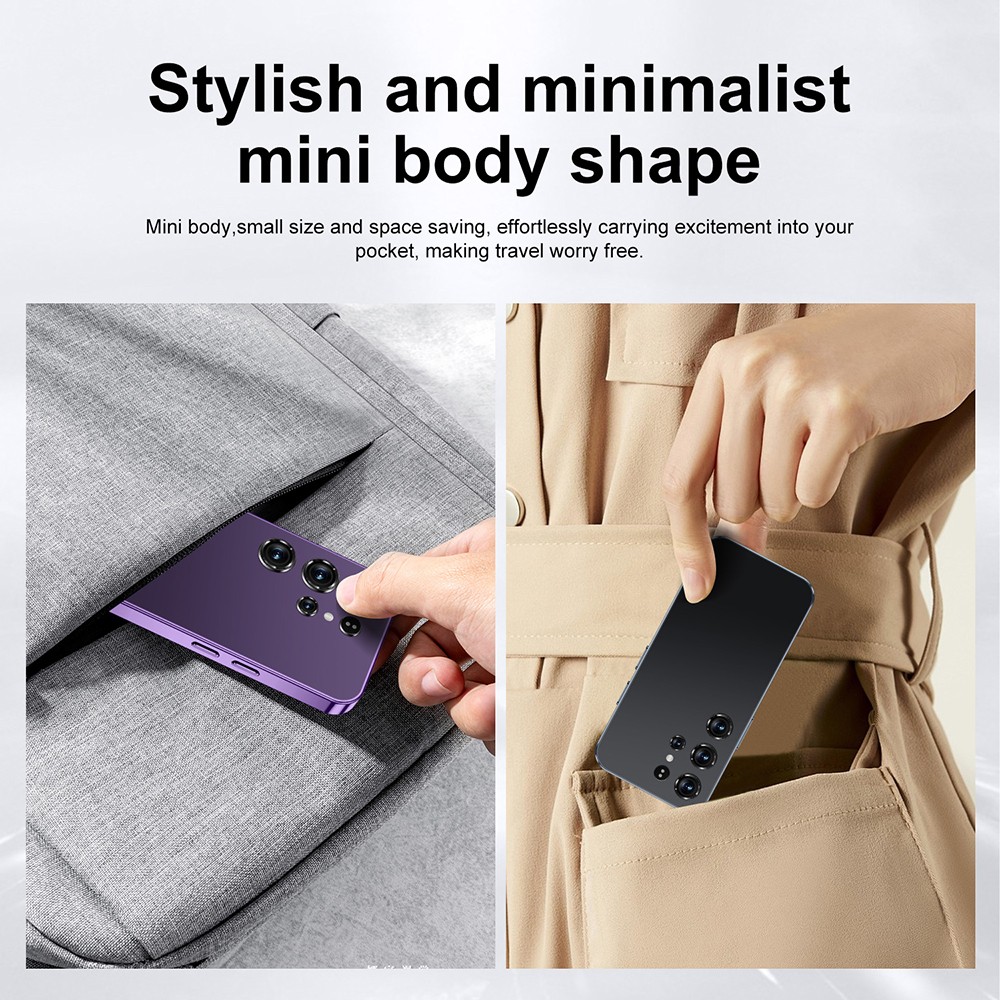 S25 Mini Unlocked Cell Phone 5G Smartphone 32GB Android 13 Dual SIM Cheap Mobile