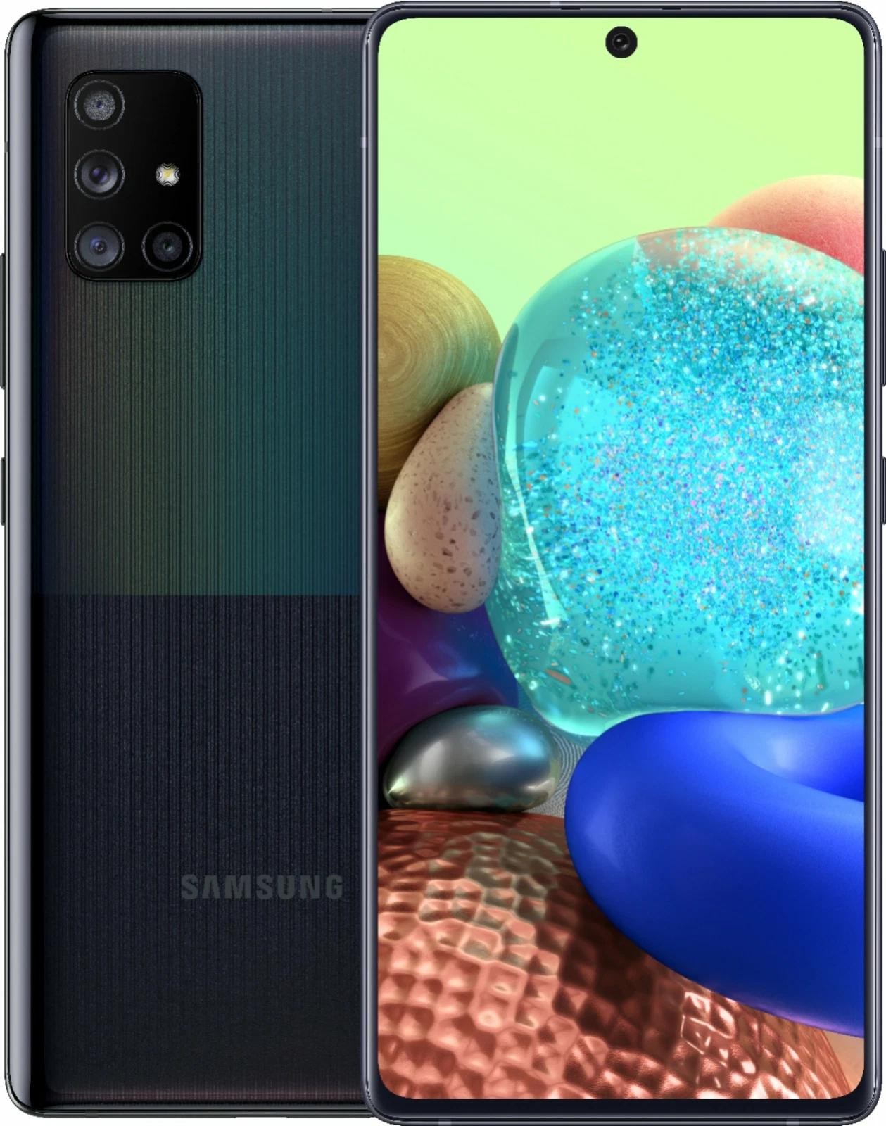 Samsung Galaxy A71 SM-A715U 128GB Factory Unlocked Black Brand New Sealed
