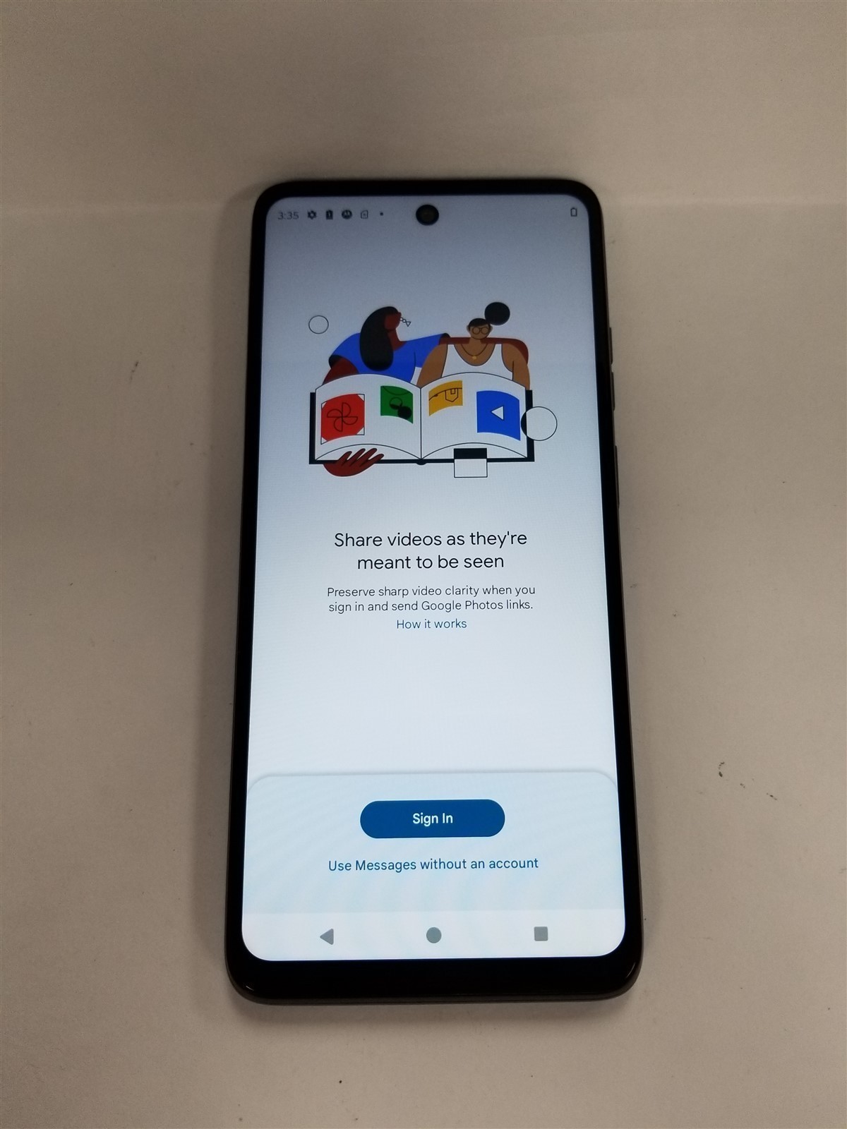 Motorola Moto G 5G 2024 128GB Gray XT2417D (TracFone) Fully Functional DG2885
