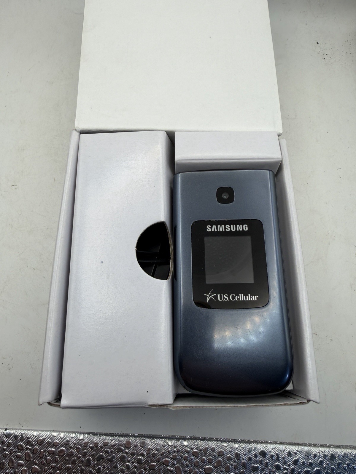 Samsung Chrono SCH-R260 U.S. Cellular Flip Phone Tested Working Boxed