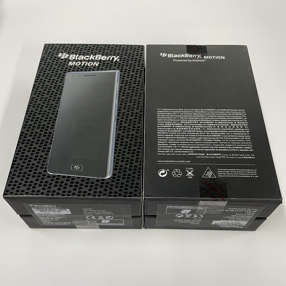BlackBerry Motion BBD100-2 (Unlocked) 32GB 4GB RAM LTE Smartphone- New Sealed