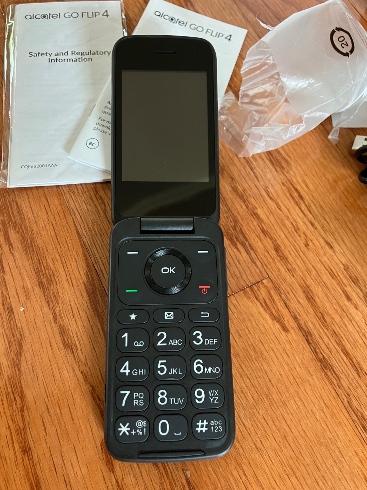 Alcatel SMARTFLIP – 4 GB – Dark Blue (T-Mobile) for easy senior use