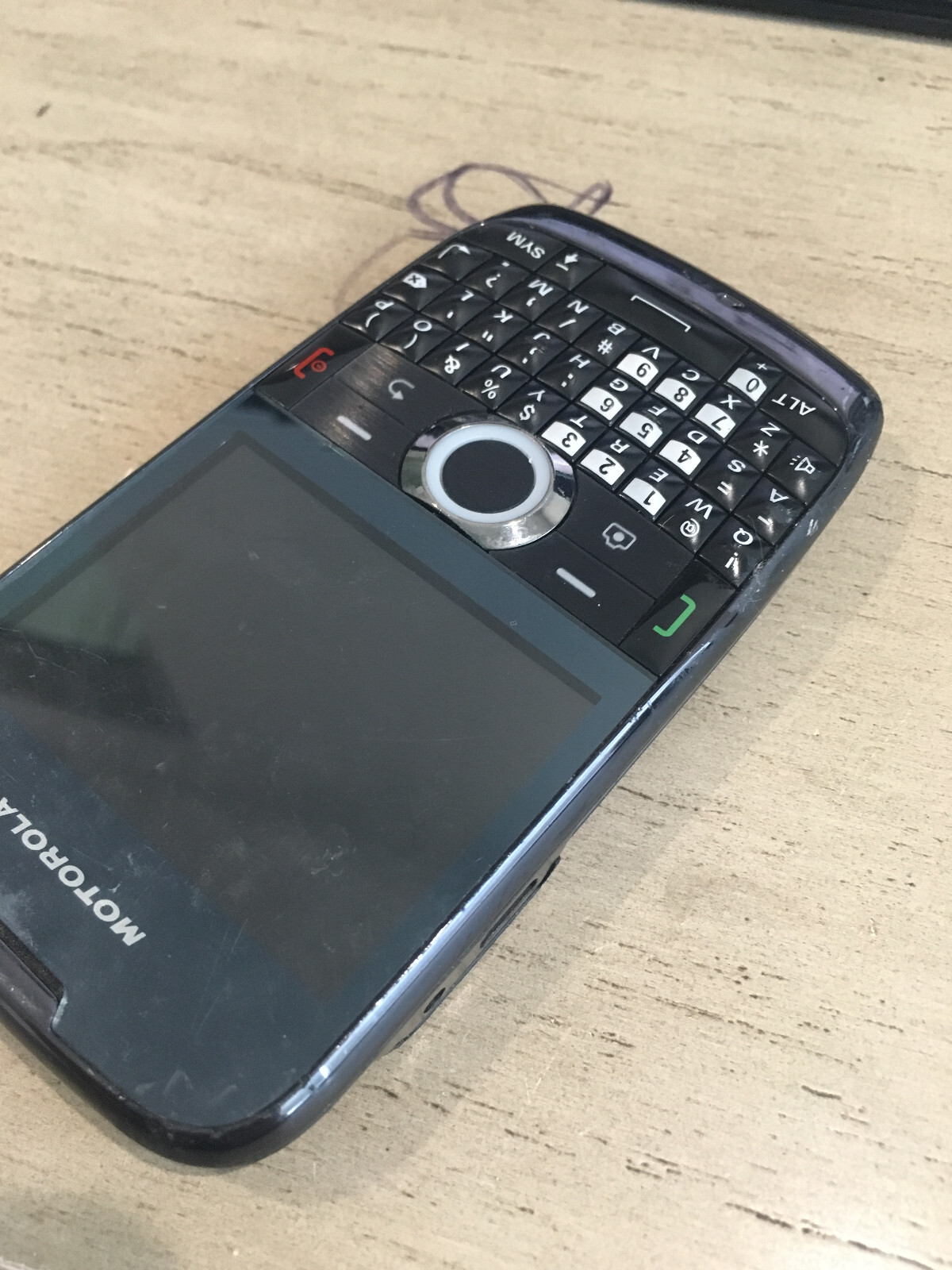 Motorola Theory – Black (Boost Mobile) Cell Phone WX430 – Untested