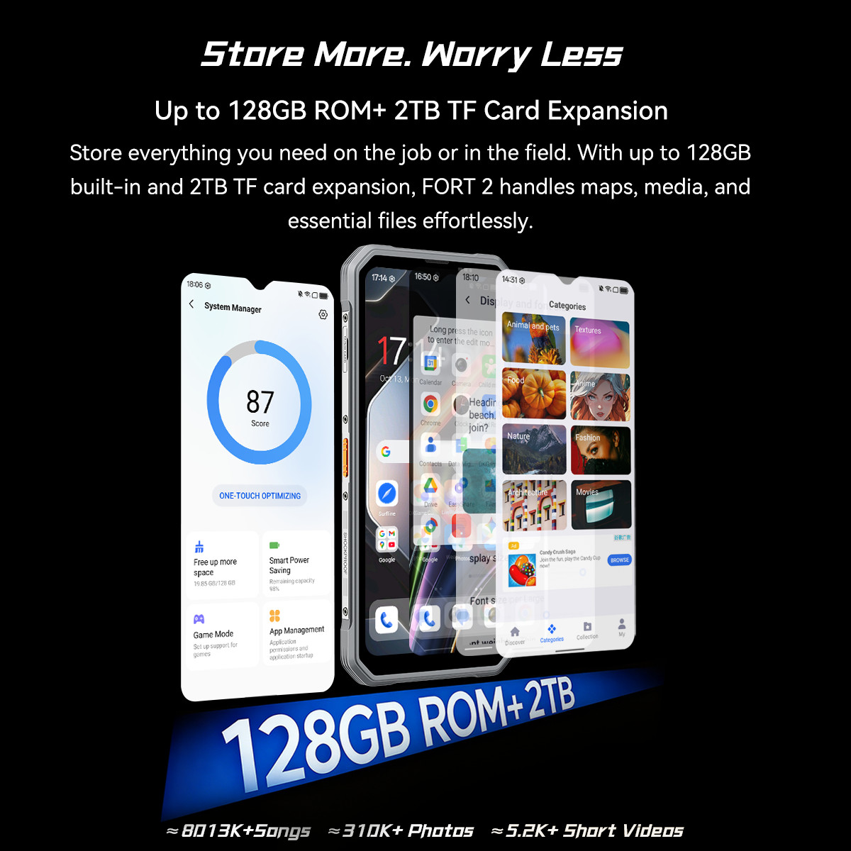 Blackview FORT 2 AI 4G Rugged Smartphone 24GB+128GB 6.56″ Android 15 5000mAh NFC