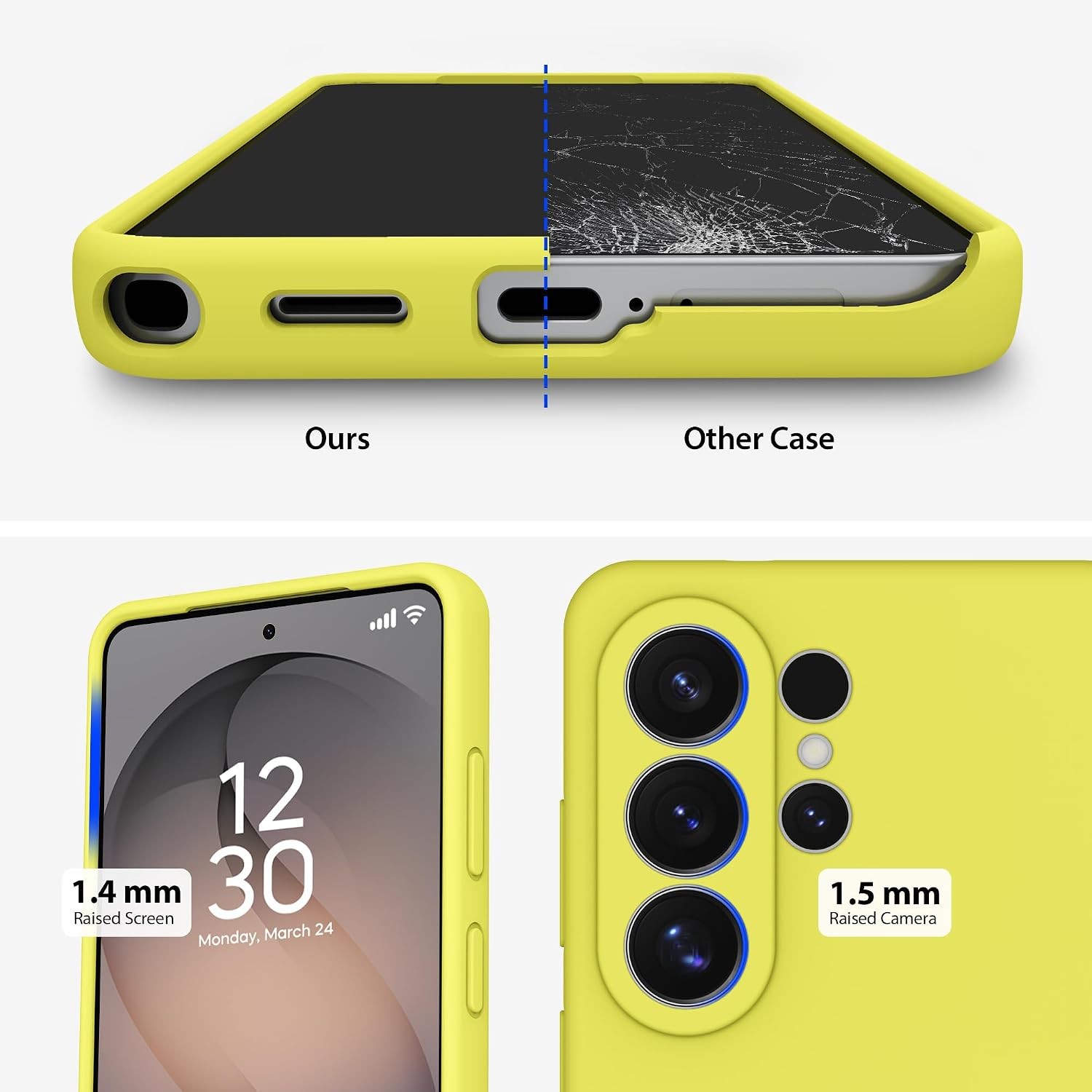Silicone Case for Samsung Galaxy S26 Ultra 6.9 Inch Lightweight Slim Anti-Scratc