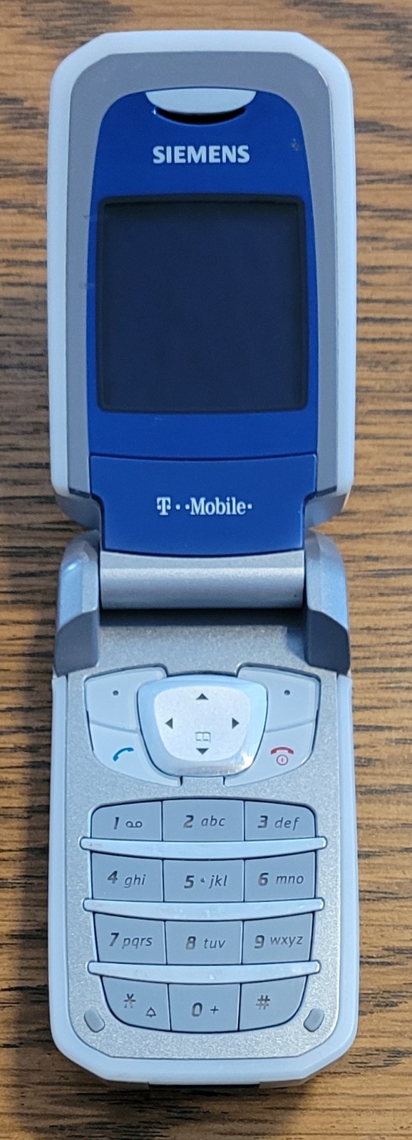 Siemens CF62T – Gray ( T-Mobile ) Rare GSM Flip Phone – Tested/Needs Batt