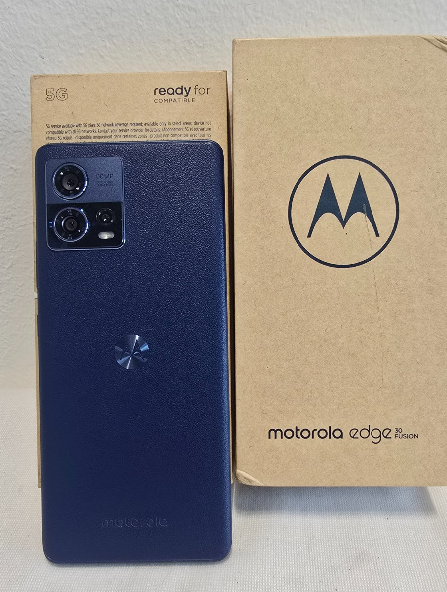 Moto Edge 30 Fusion XT2243-1 8GB RAM 128GB Dual Sim Blue