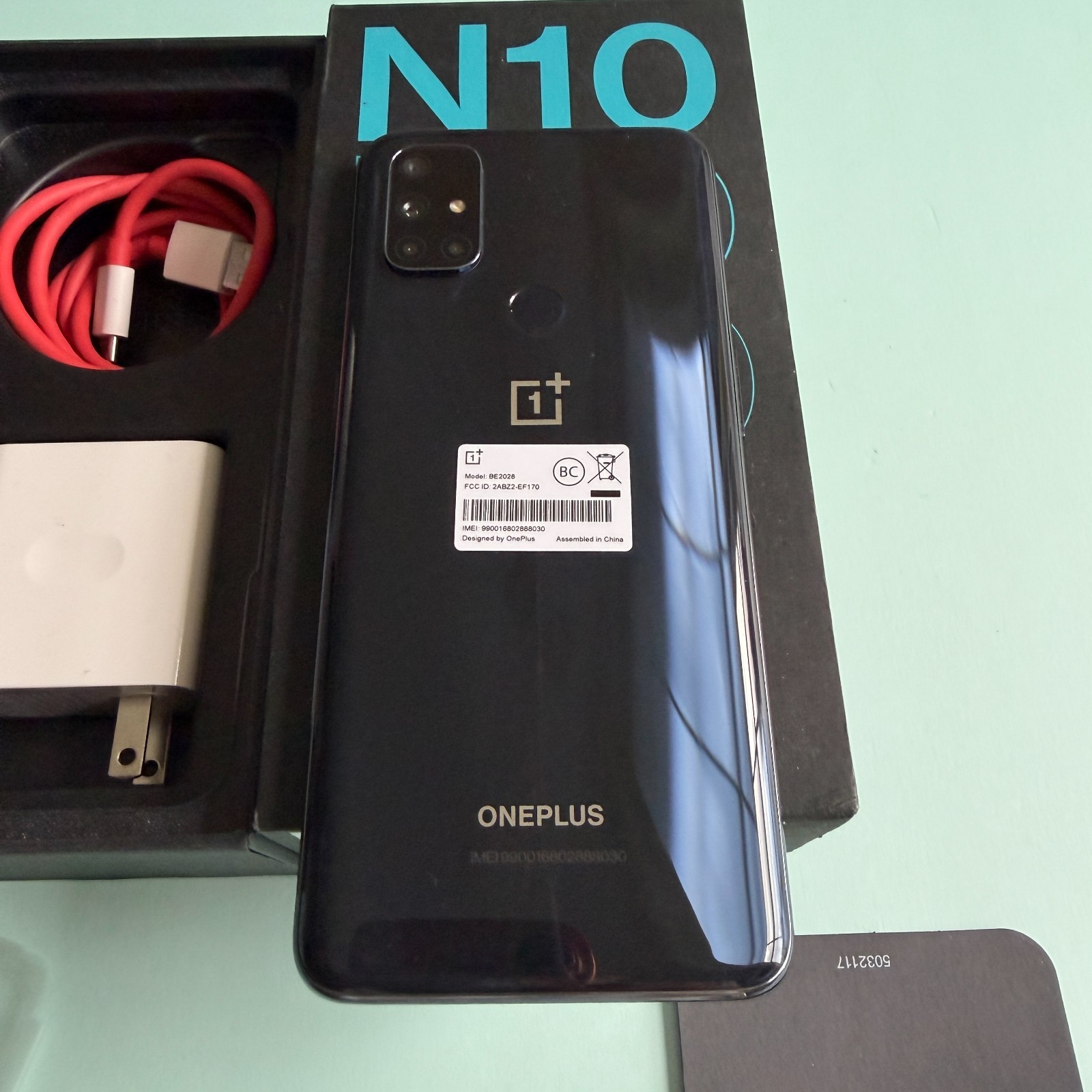 OnePlus Nord N10 5G – 128 GB – Midnight Ice (T-Mobile)