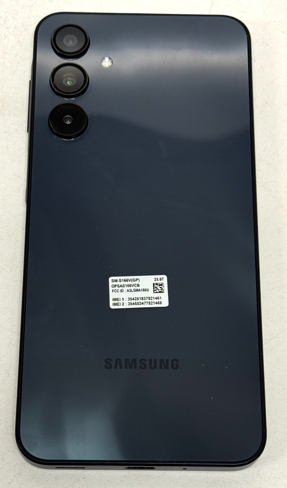 Samsung SM-S166V Galaxy A16 5G (Verizon-LOCKED) Smartphone Dark Blue