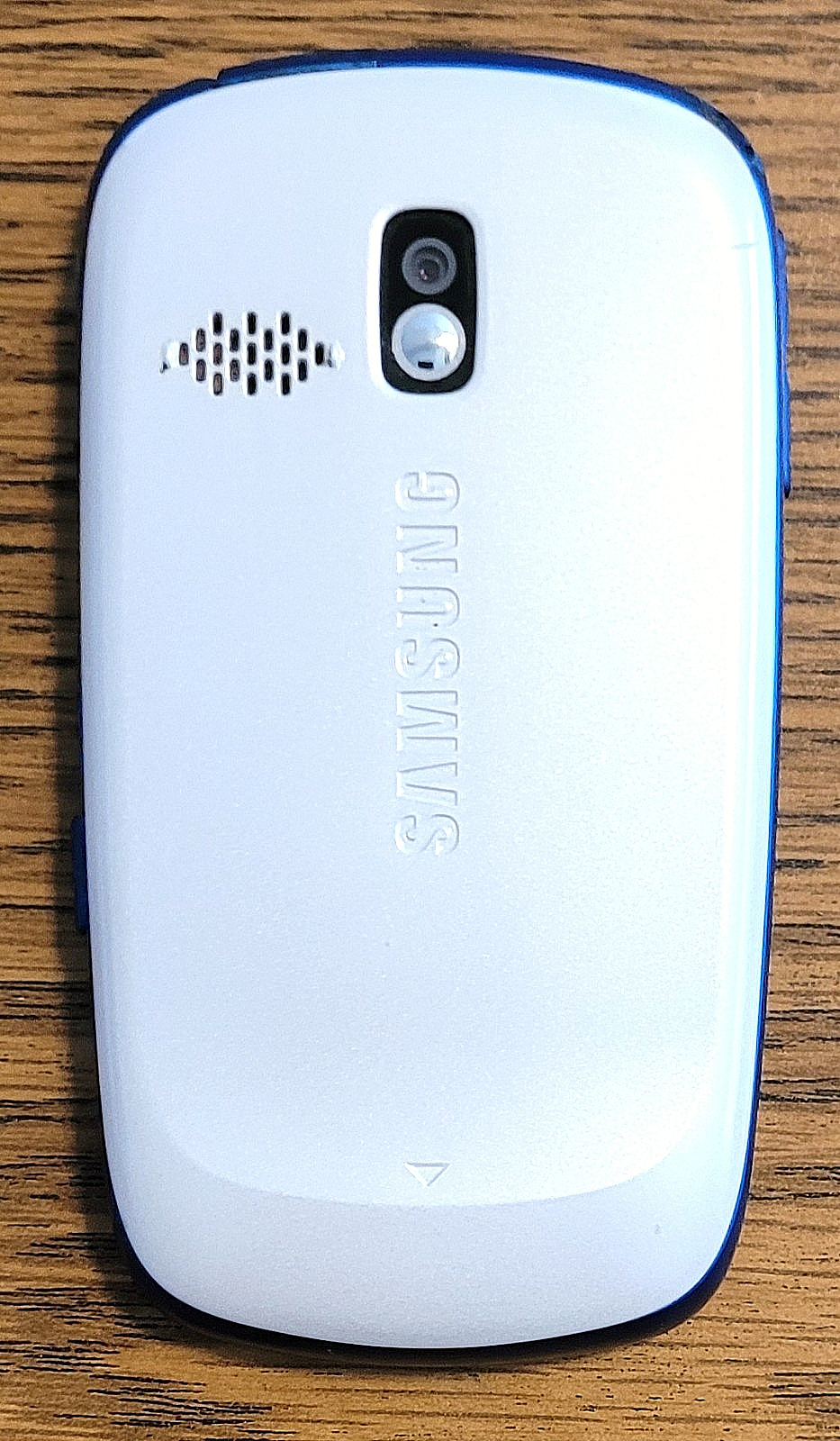 Samsung Freeform SCH-R350 – White & Blue (CDMA) Cellular Phone – Very Rare Color