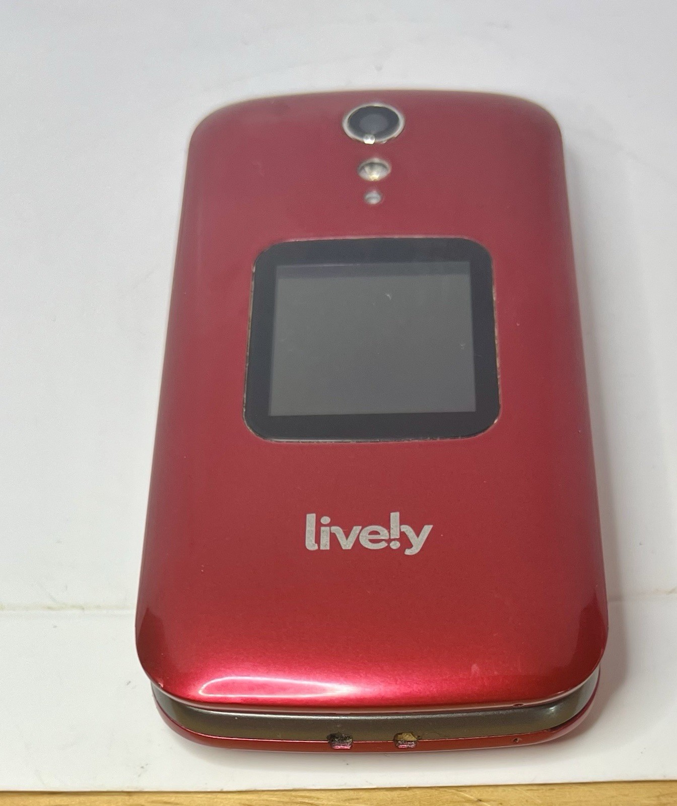 Jitterbug Flip2 Cell Phone for Seniors on Lively Network – Red Model 4053S