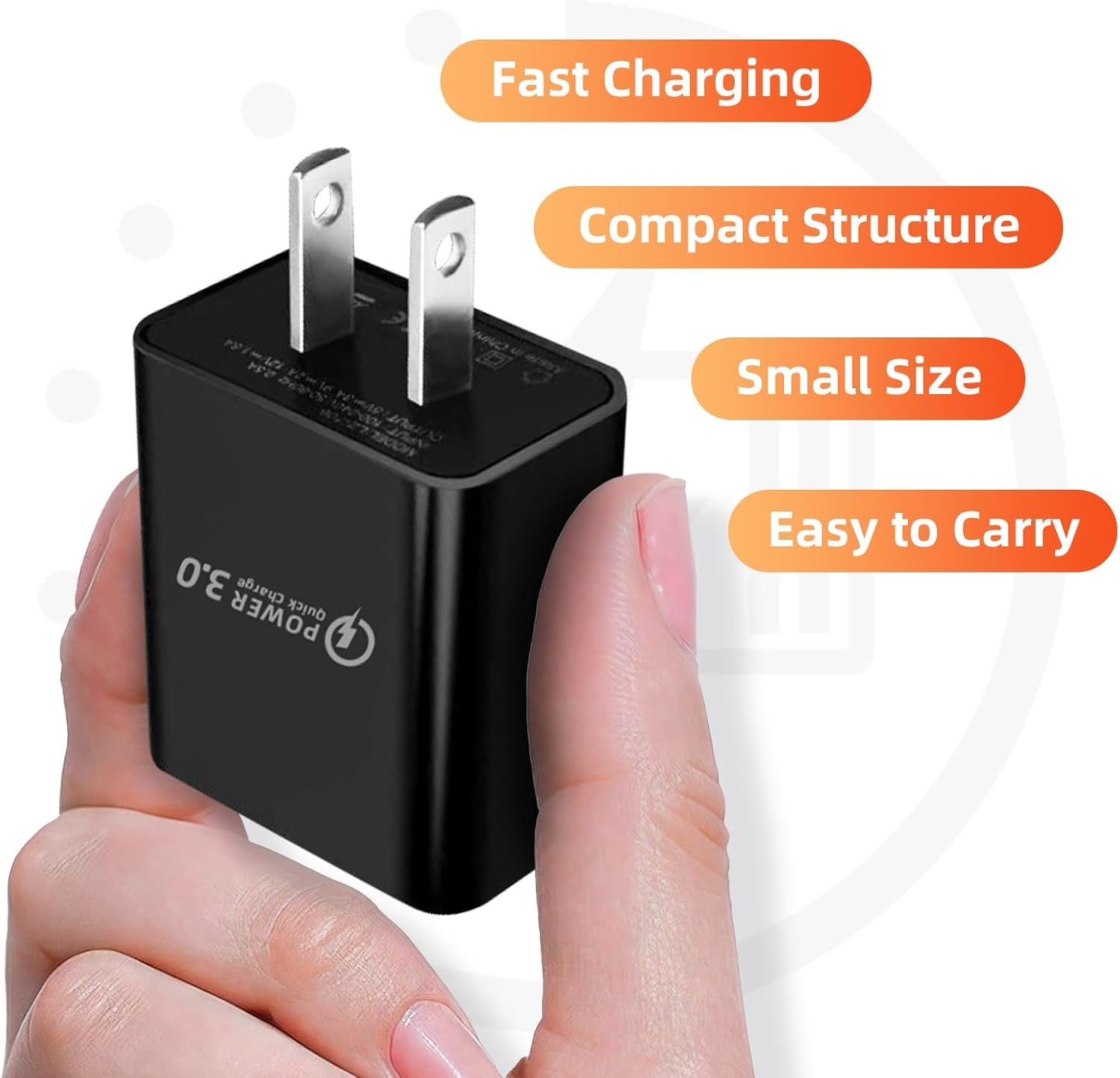 18W USB-C Fast Charger for T-Mobile REVVL 5G, 6/6X Pro 5G, 10ft Cable