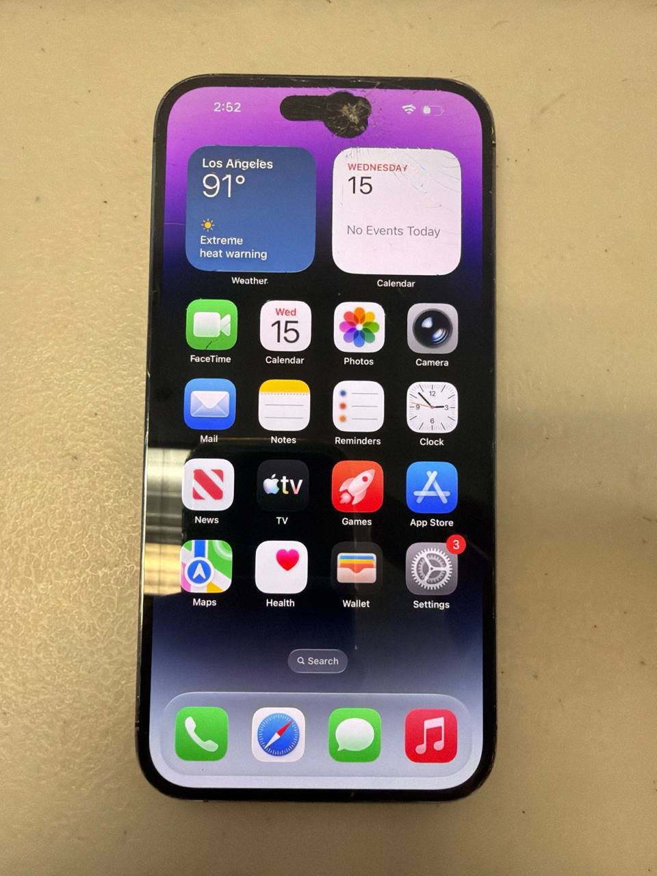 iPhone 14 Pro Max 256GB – Deep Purple (Unlocked)