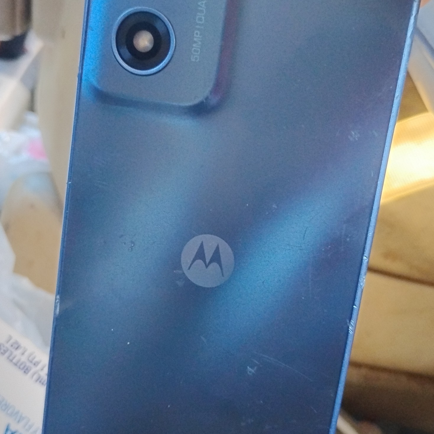 Motorola Moto G Blue Smartphone 6.78in Quad Core 50MP Camera 1.2MB