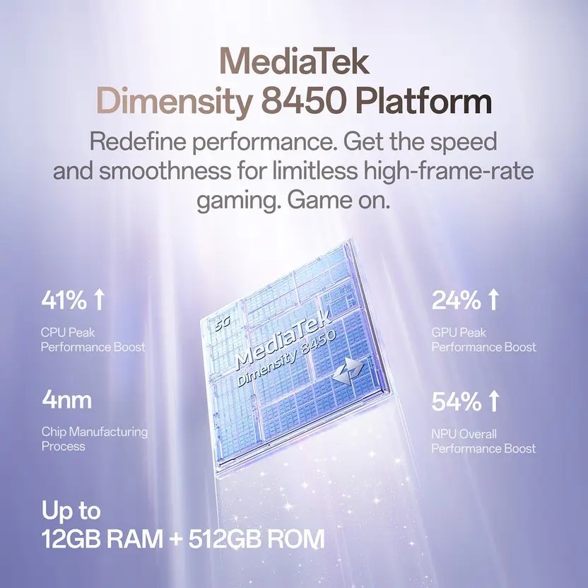 OPPO Reno15Pro 5G 12GB RAM 512GB STORAGE-MTK Dimensity 8450 Processor-NFC-Brown