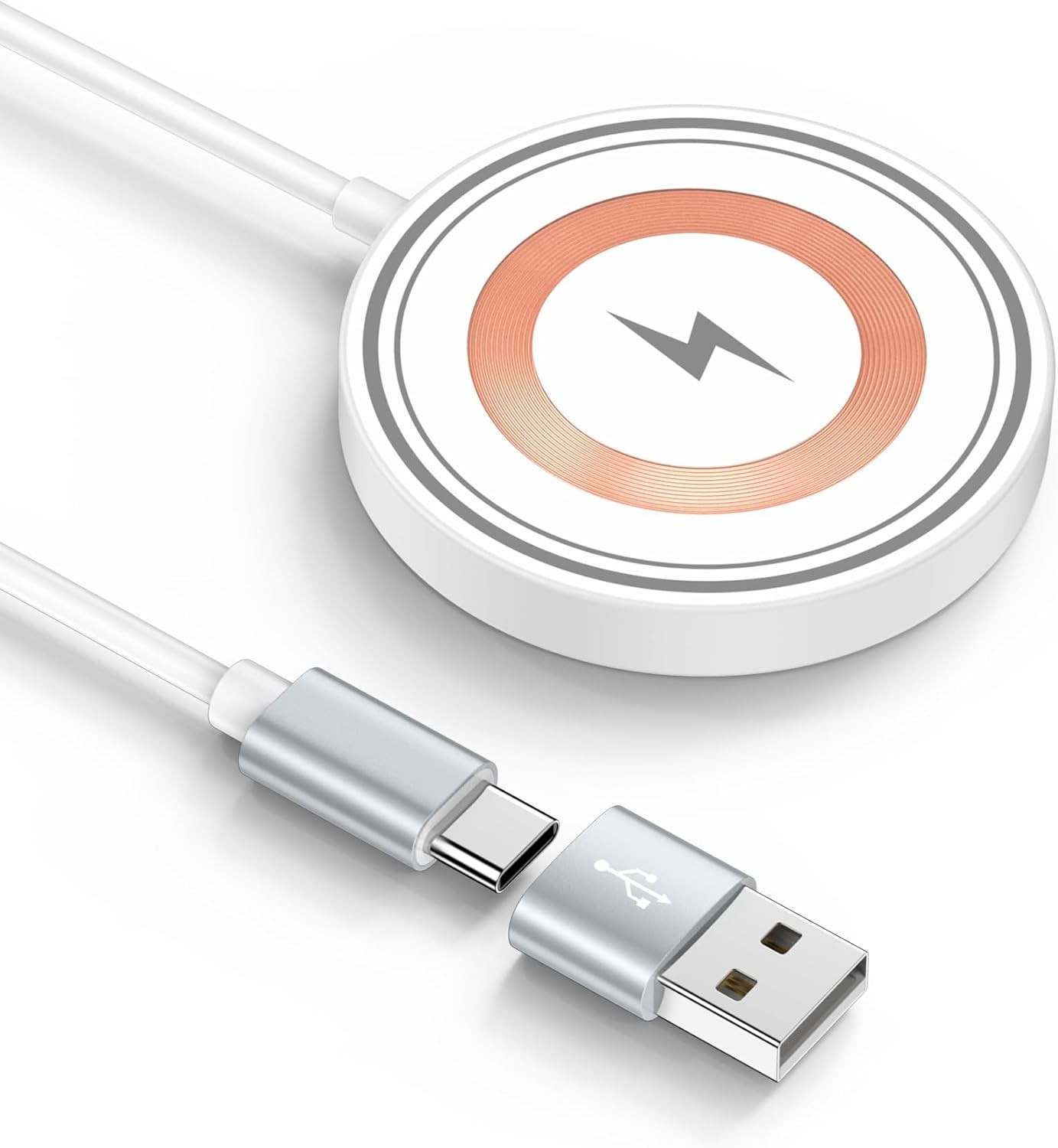 15W Fast Wireless Charging Pad for iPhone 17/16/15/14/13/12 Series