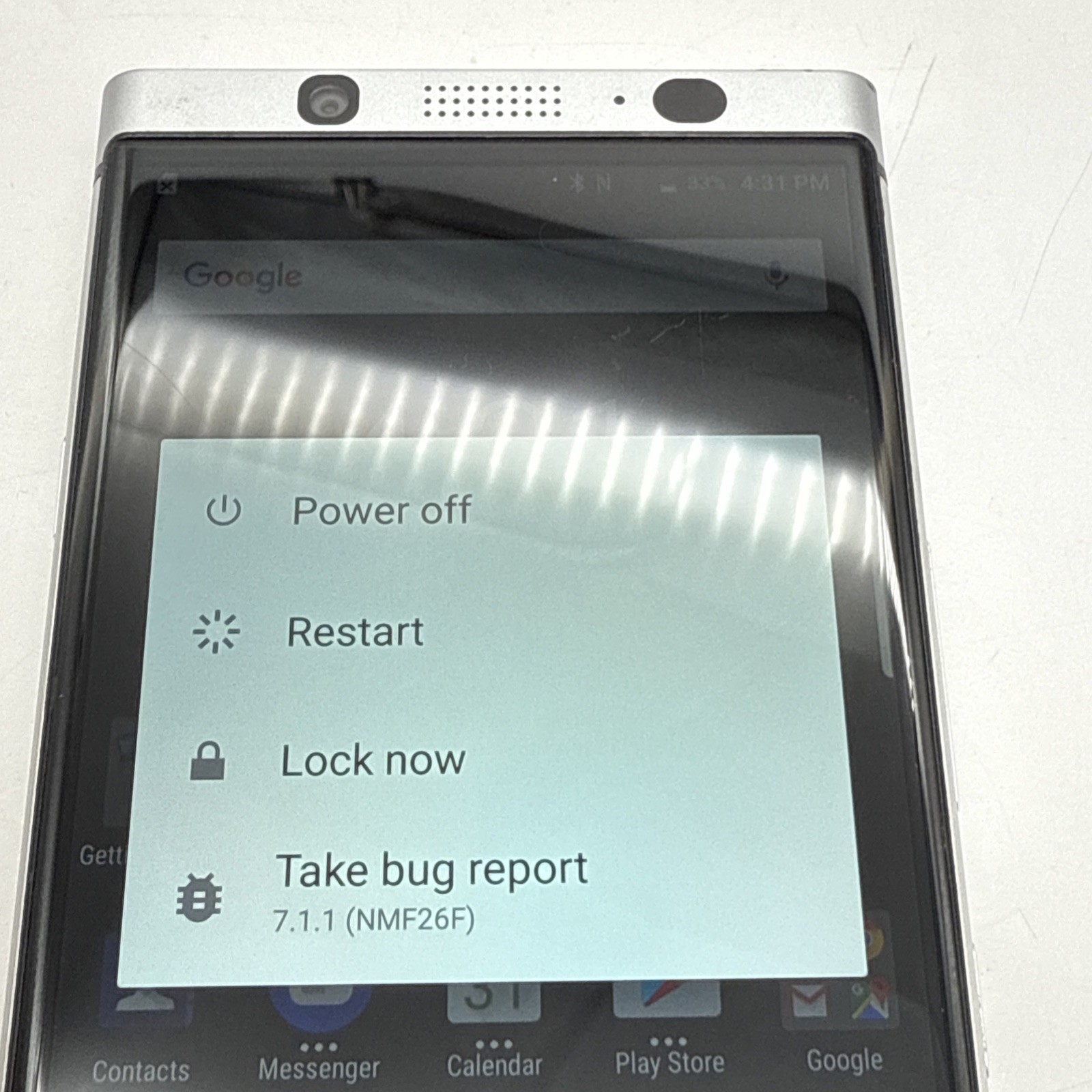 BlackBerry Keyone BBB100-1 32GB – RARE DEVELOPER PROTOTYPE! – (S5:17)