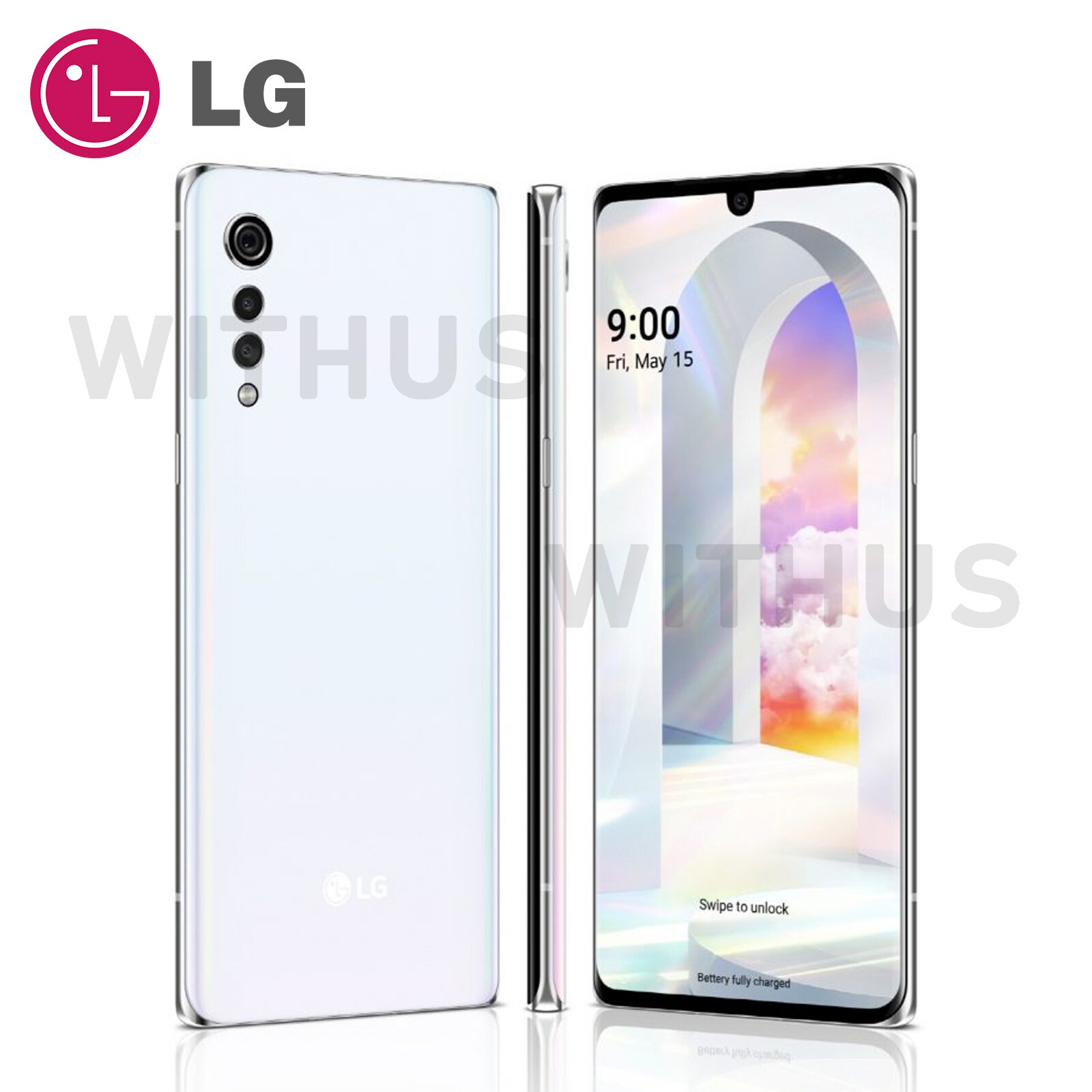 LG Velvet LM-G900N 6.8″ OLED Display 4G/5G Factory Unlocked 8GB/128GB