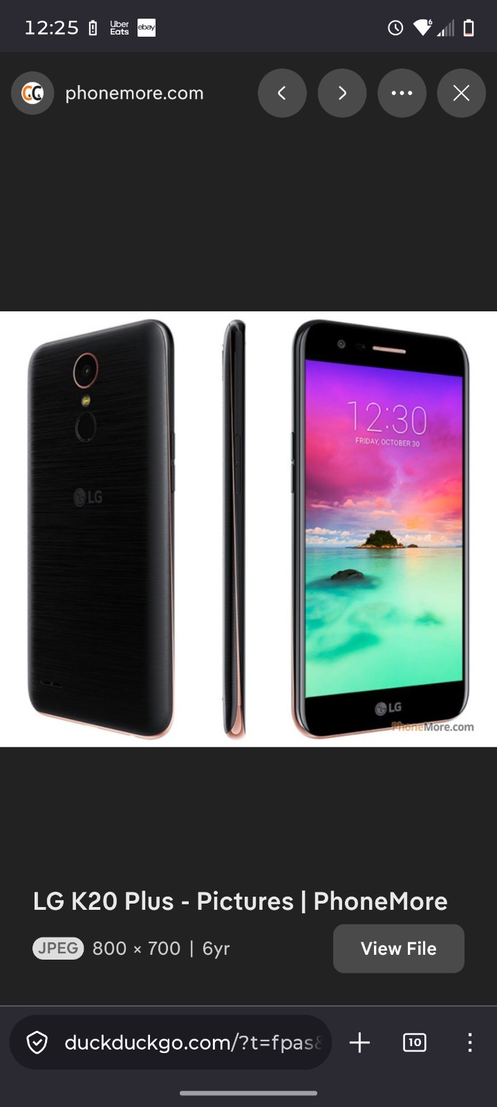 LG K20 + Plus Smartphone | 32gb | Unlocked T-Mobile | Pristine