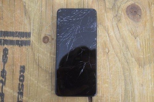 Samsung Galaxy A13 5G SM-A136U Black 64GB Smartphone Cracked Screen Parts Repair