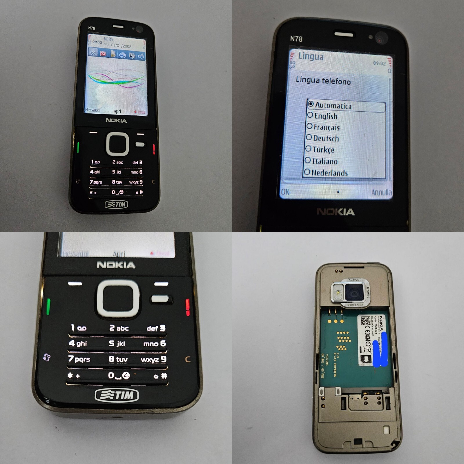 NOKIA N78 GSM UNLOCKED SIM UNLOCK FREE CELL PHONE