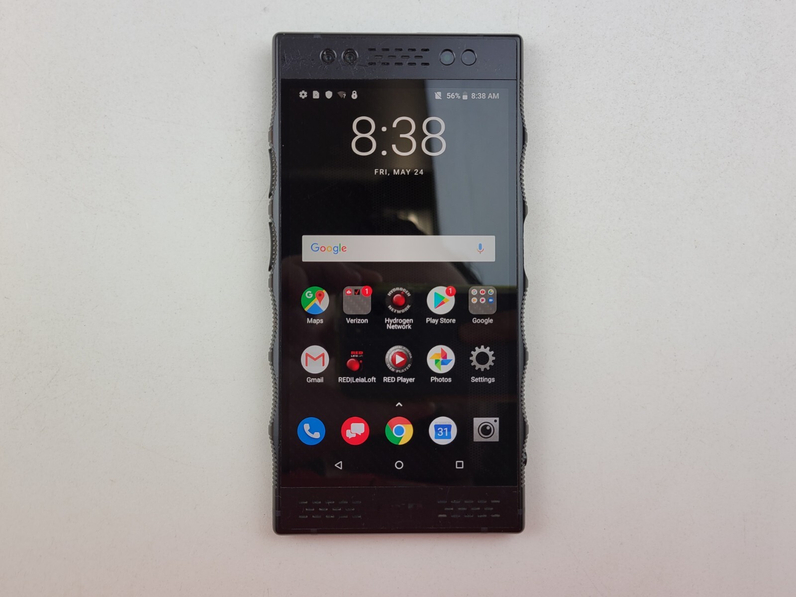 RED HYDROGEN One (H1A1000) 128GB (Unlocked) (Verizon) – *PLEASE READ* – J1878