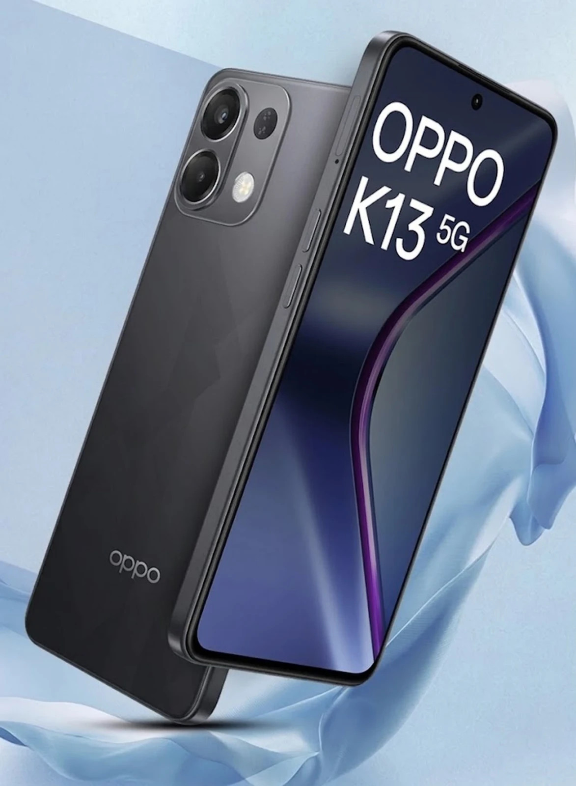OPPO K13 5G (Black 128GB 8GB RAM) Snapdragon 6 Gen 4 Processor Global Version