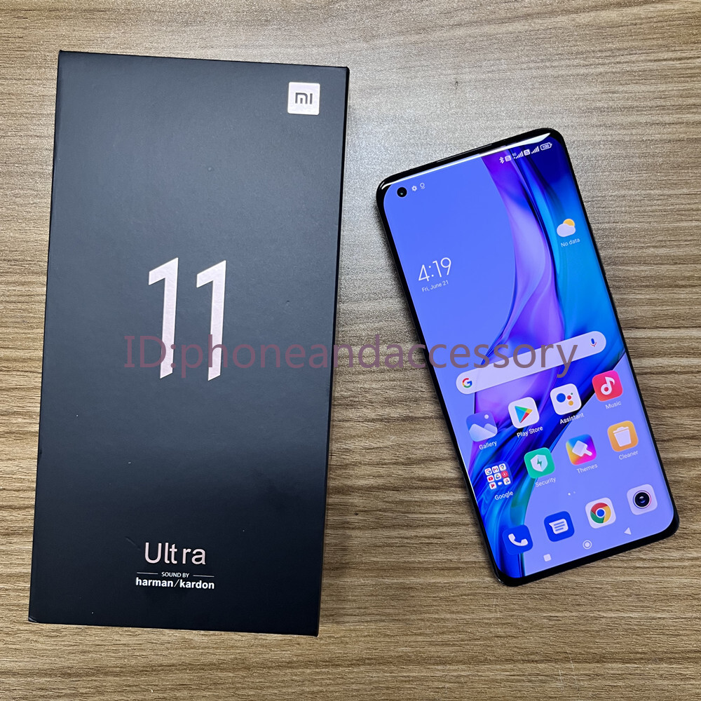 Unlocked Xiaomi Mi 11 Ultra 5G 256/512GB Dual SIM 6.81″ 50MP 5000mAh M2102K1G