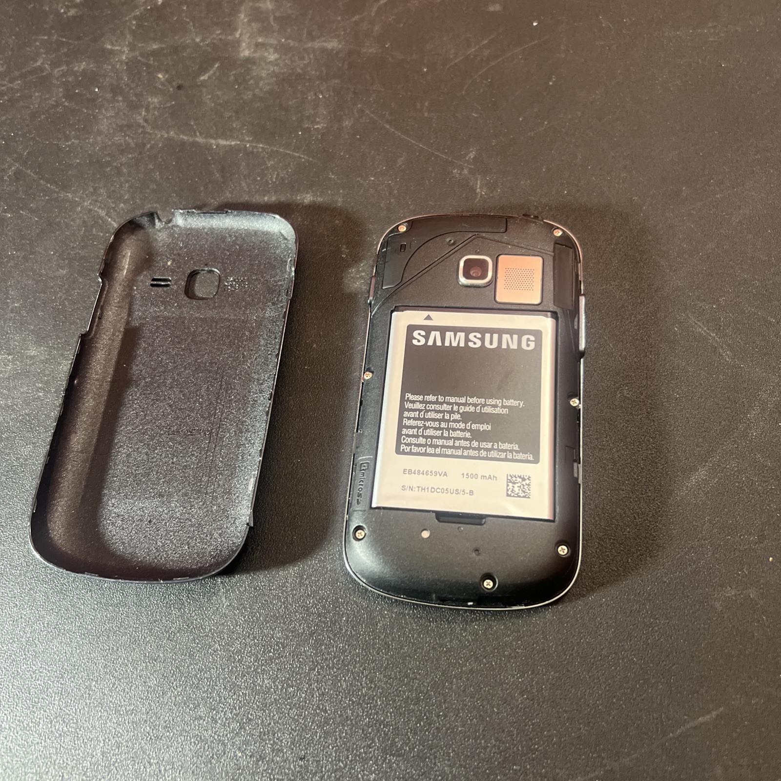 Samsung Black Phone (TracFone) Model# sch-s738c Factory Reset