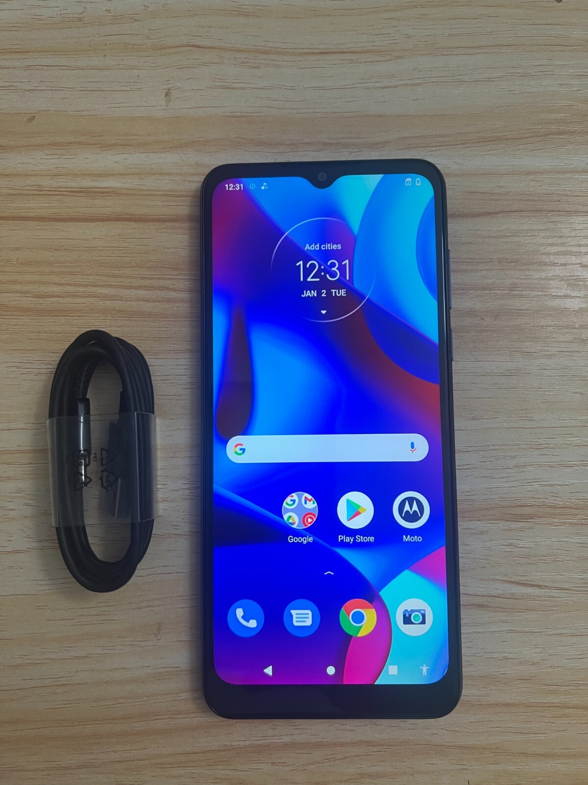 UNLOCKED – Motorola Moto G Pure – 32GB – Deep Indigo (Single SIM)