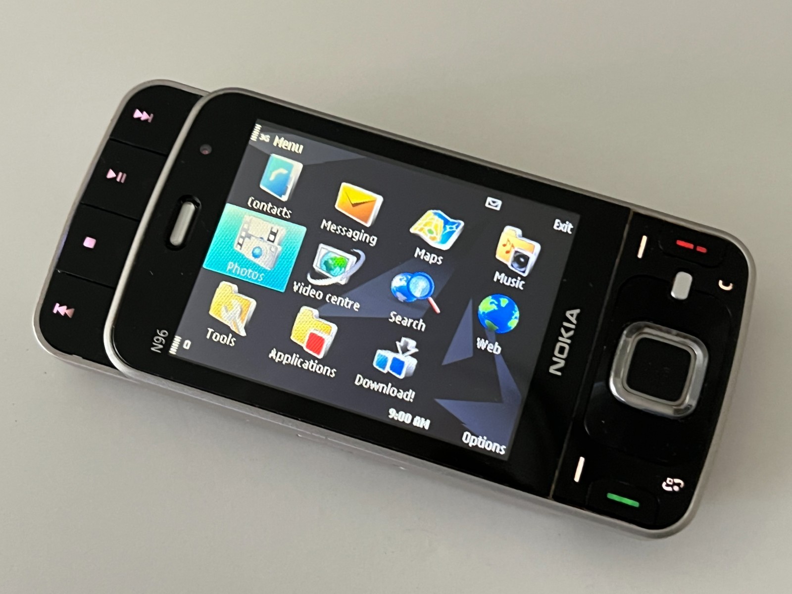 Original Nokia N96 Beige unlocked 16GB Smartphone Retro For Collectable