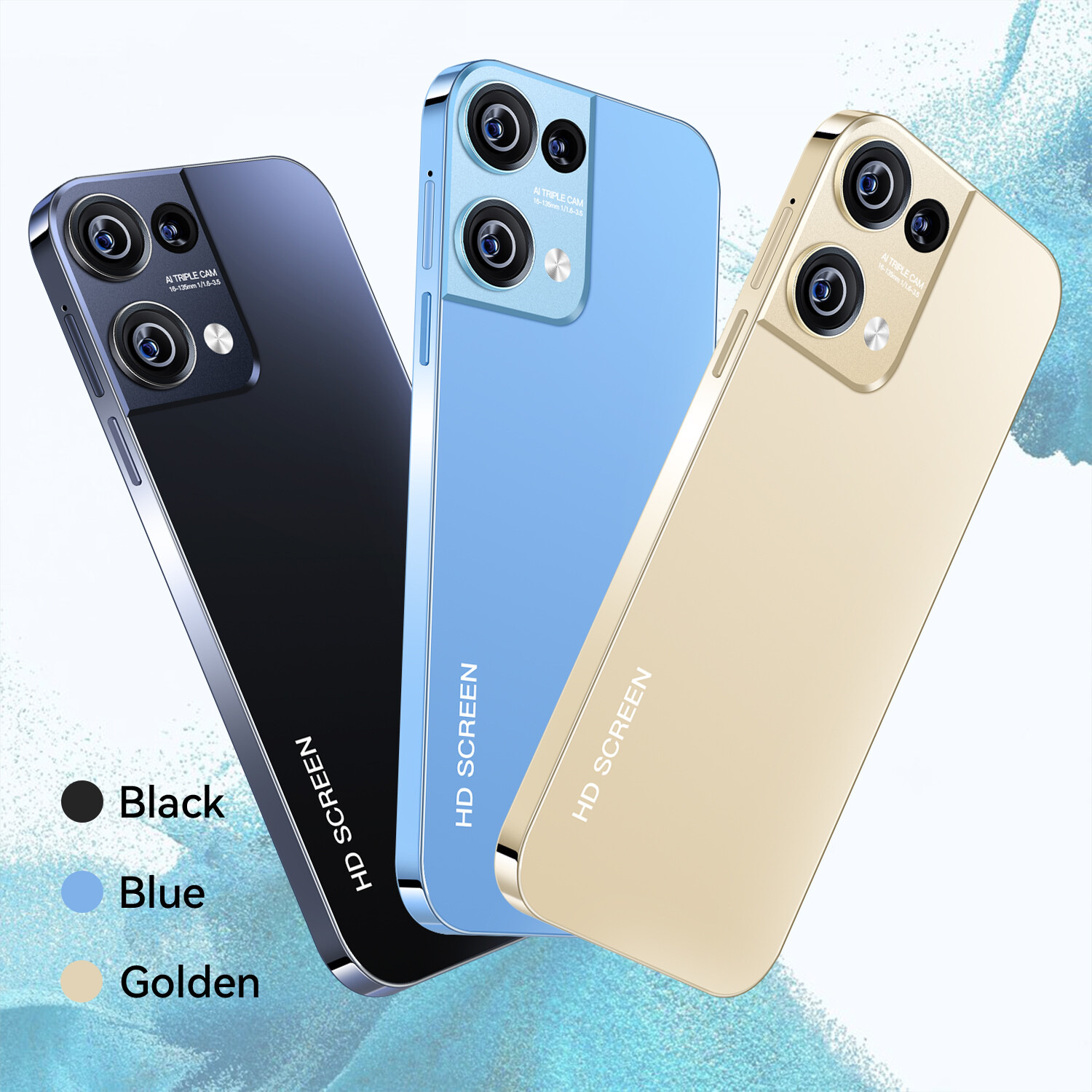 Reno9 Pro Smartphone Android 6.8” Unlocked 4+64GB 5000mAh 12+24MP Dual Camera