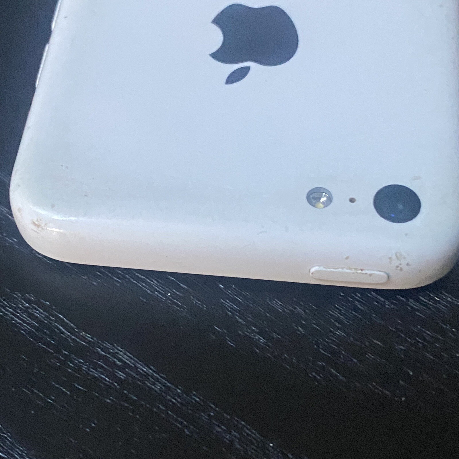 Apple iPhone 5c White Black model A1532 Untested For Parts Only