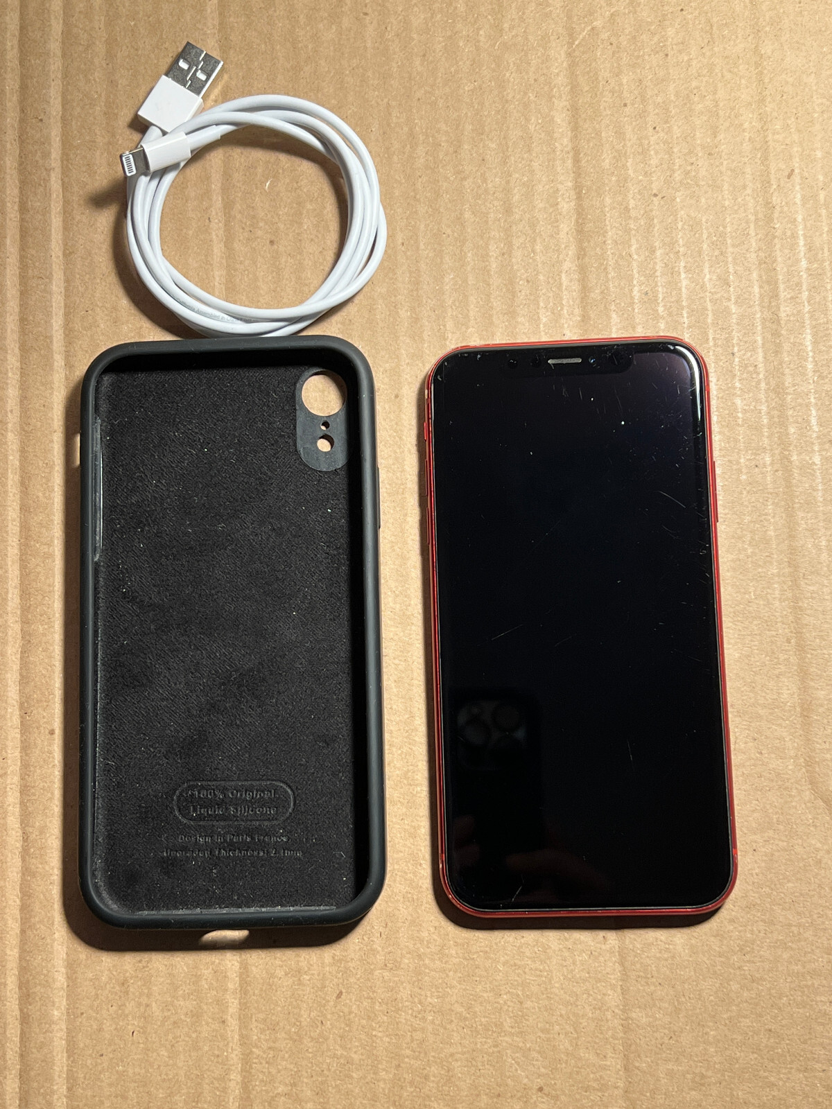 Apple iPhone XR – 64GB – Red (unlocked) A1984 (CDMA + GSM)
